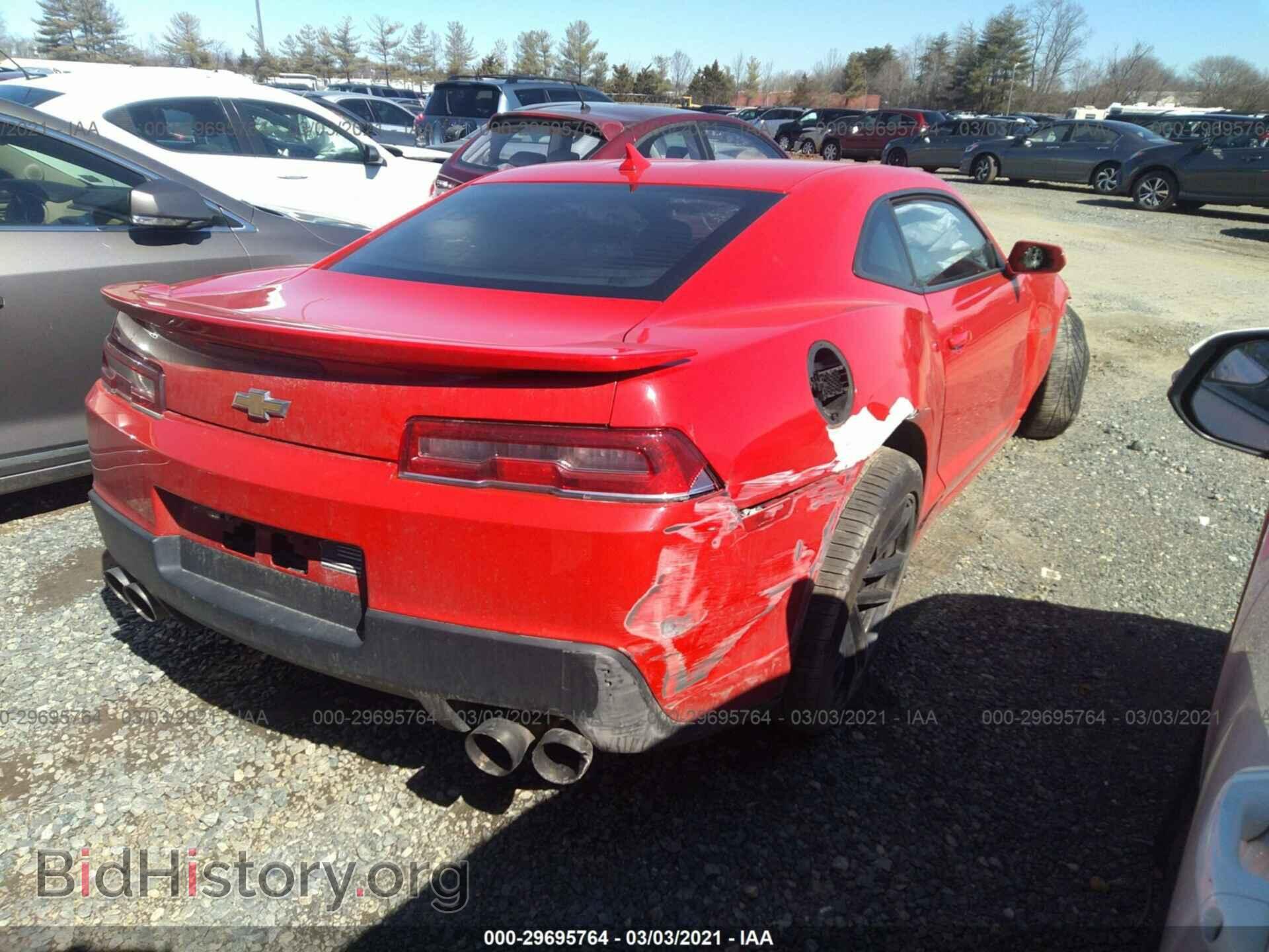 2014 CHEVROLET CAMARO - VIN: 2G1FB1E31E9289828 - Фото 4