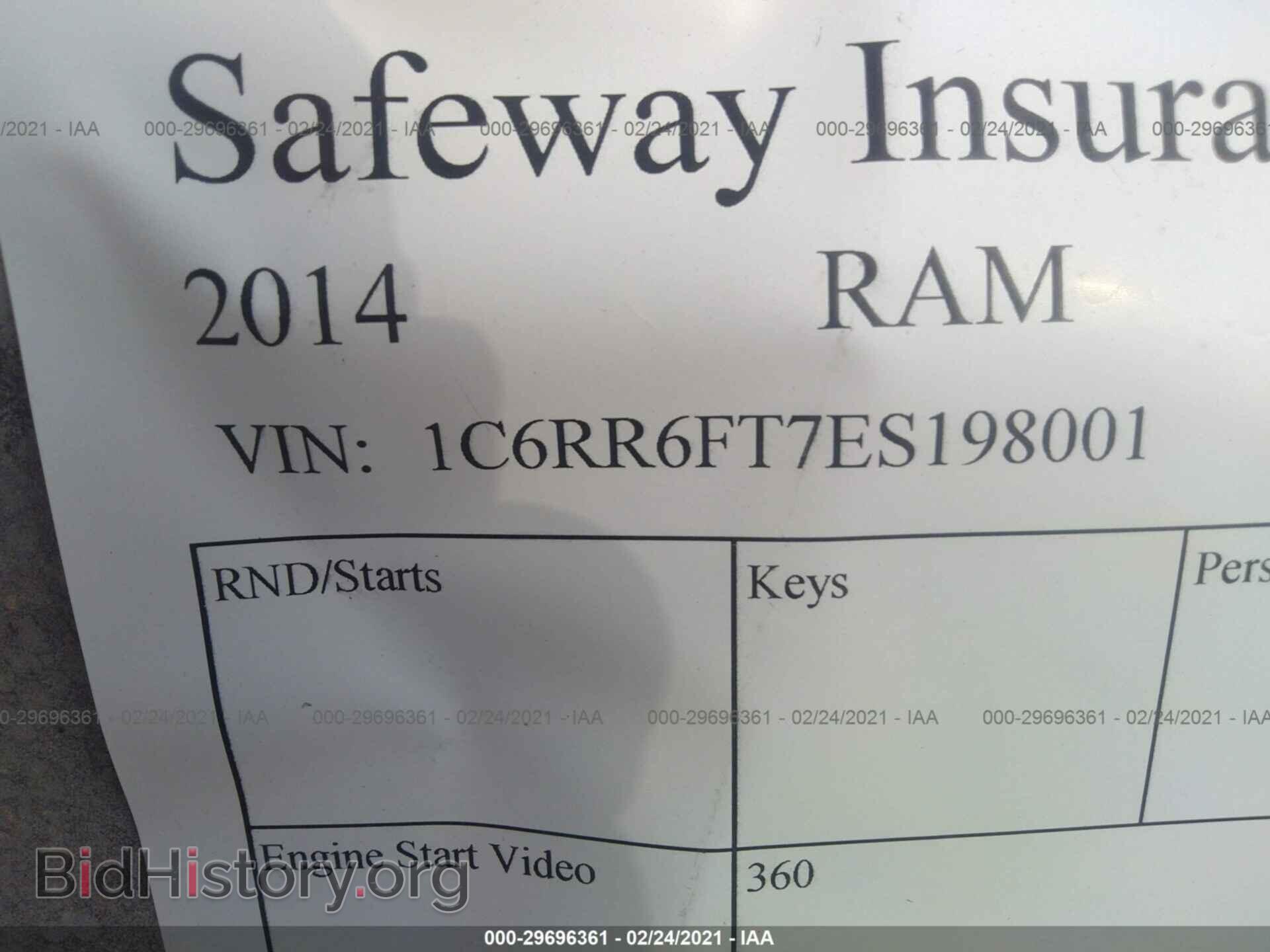 2014 RAM 1500 - VIN: 1C6RR6FT7ES198001 - Photo 9