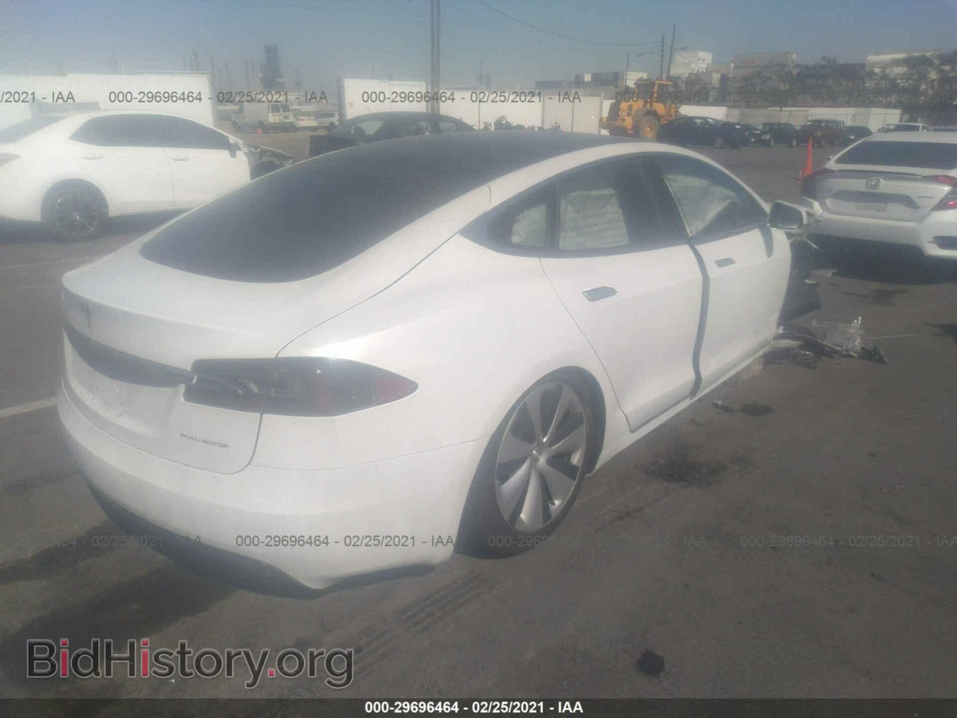 2020 TESLA MODEL S - VIN: 5YJSA1E29LF390530 - Photo 4