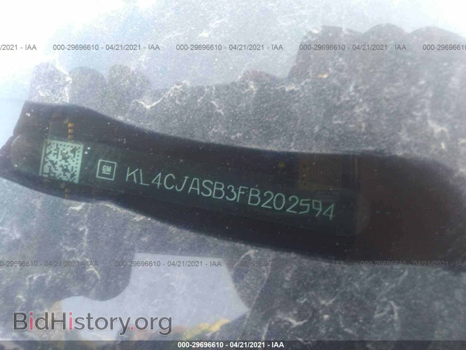 2015 BUICK ENCORE - VIN: KL4CJASB3FB202594 - Photo 9