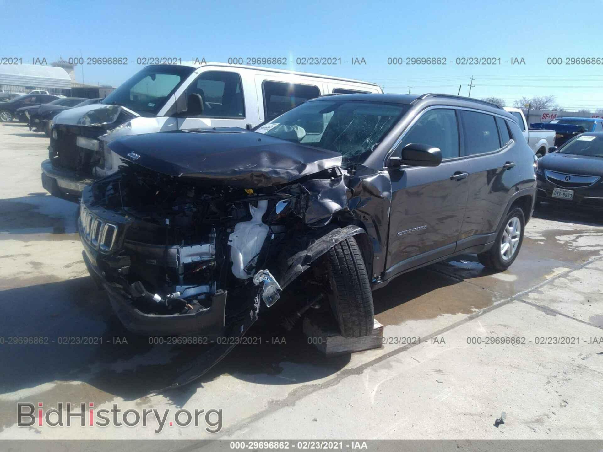 2021 JEEP COMPASS - VIN: 3C4NJCAB7MT550079 - Фото 2