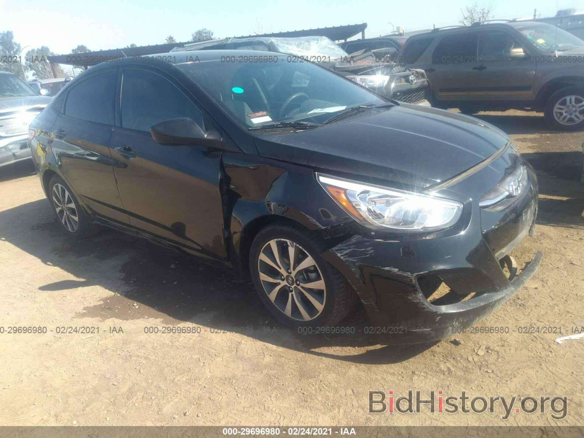 Photo KMHCT4AEXHU377327 - HYUNDAI ACCENT 2017