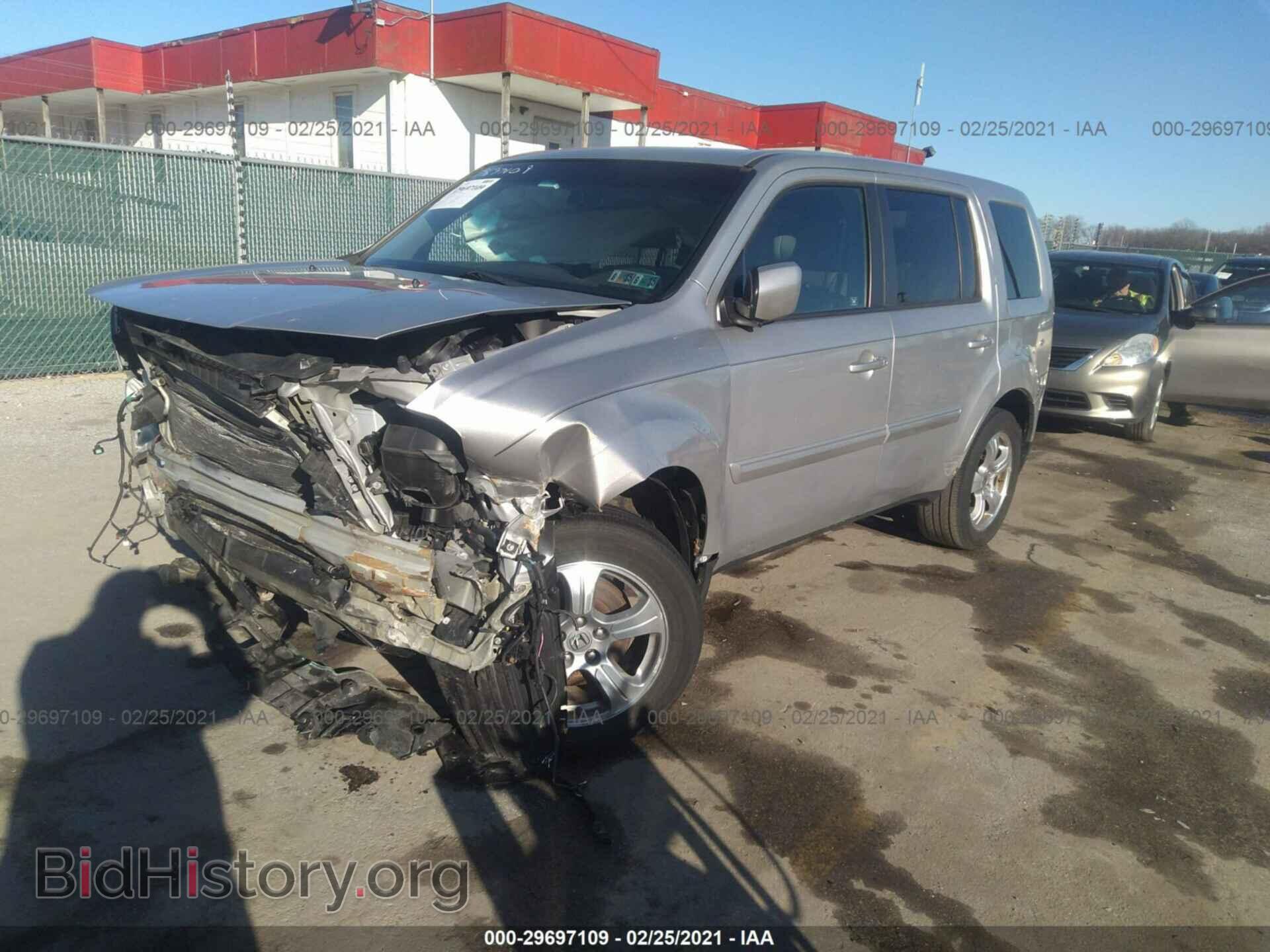 2012 HONDA PILOT - VIN: 5FNYF3H49CB002670 - Фото 2