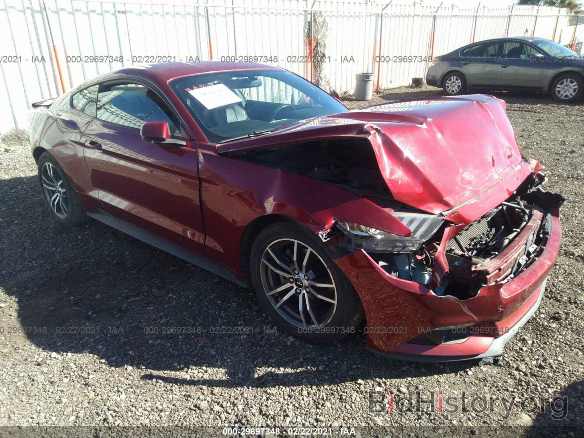 Photo 1FA6P8TH2G5252955 - FORD MUSTANG 2016