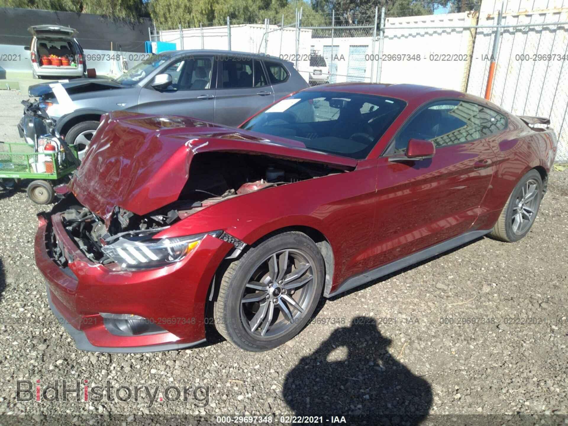 2016 FORD MUSTANG - VIN: 1FA6P8TH2G5252955 - Фото 2