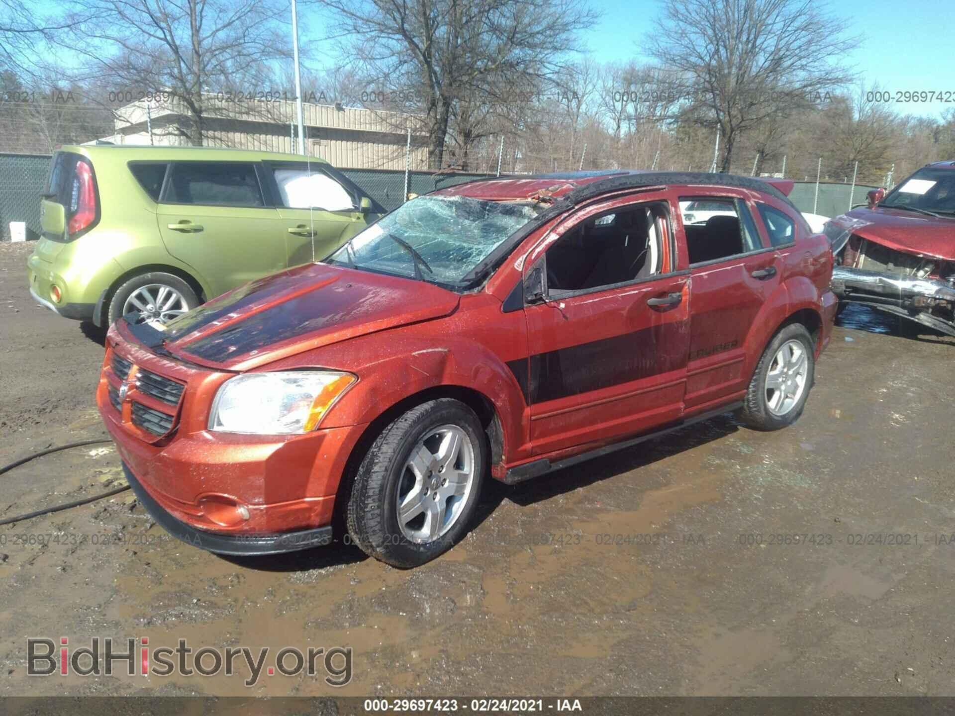2008 DODGE CALIBER - VIN: 1B3HB48B38D788482 - Фото 2