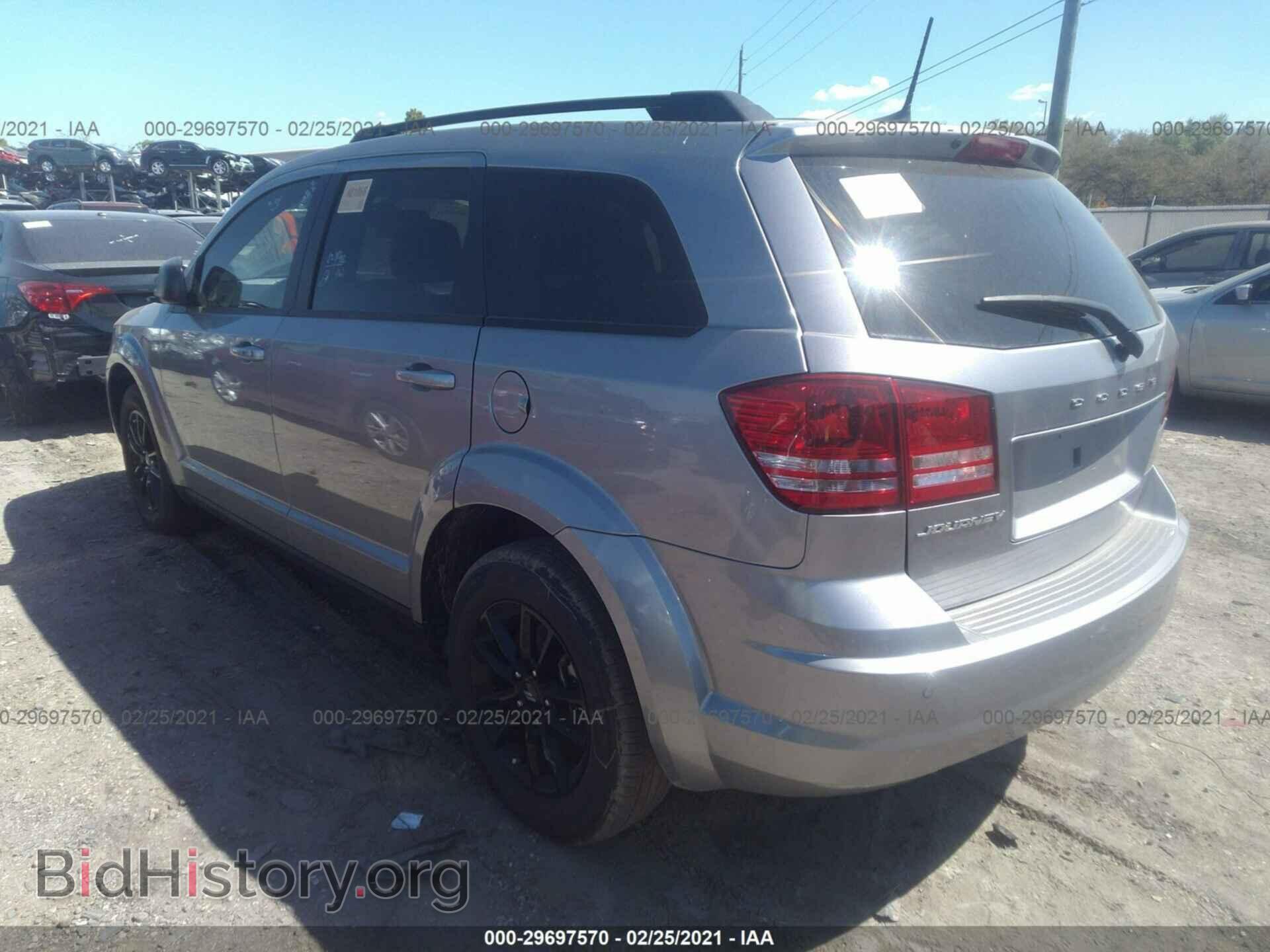 2020 DODGE JOURNEY - VIN: 3C4PDCAB2LT202656 - Фото 3