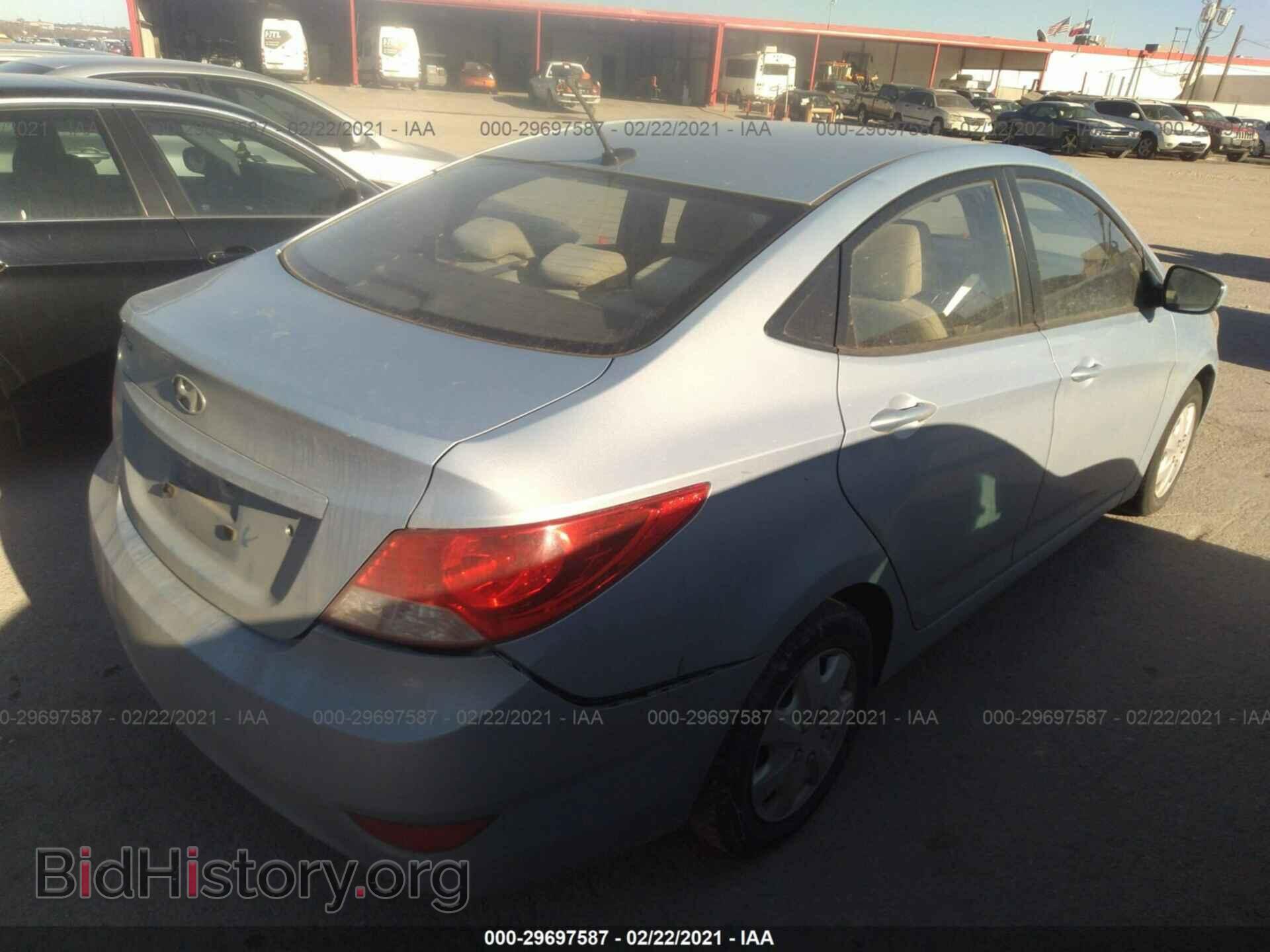 2012 HYUNDAI ACCENT - VIN: KMHCT4AE2CU189670 - Фото 4
