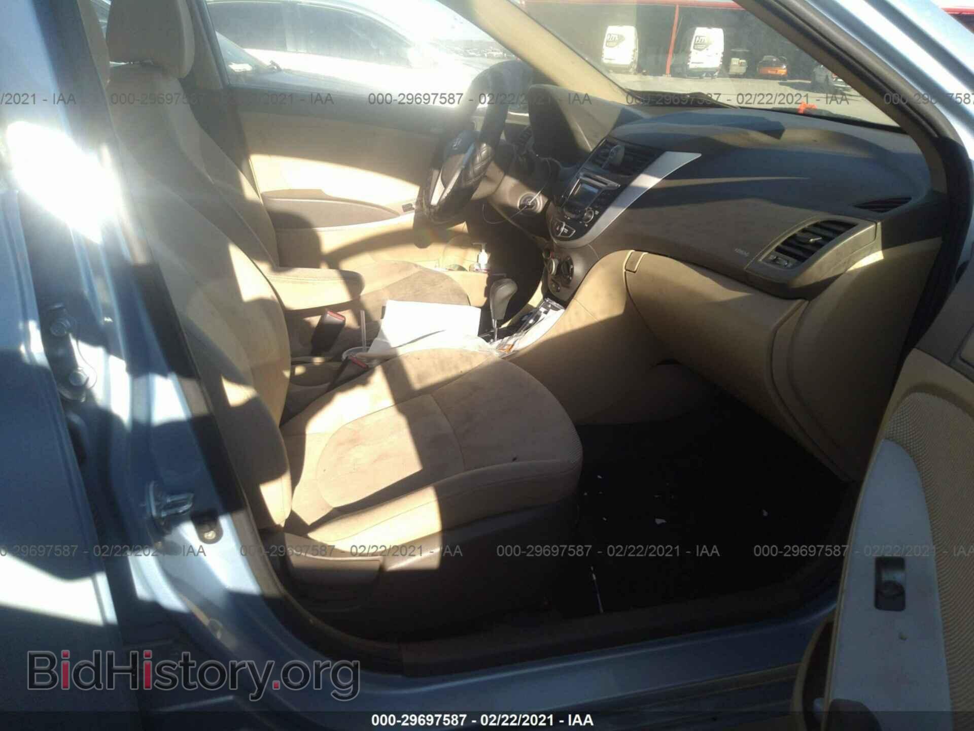 2012 HYUNDAI ACCENT - VIN: KMHCT4AE2CU189670 - Фото 5