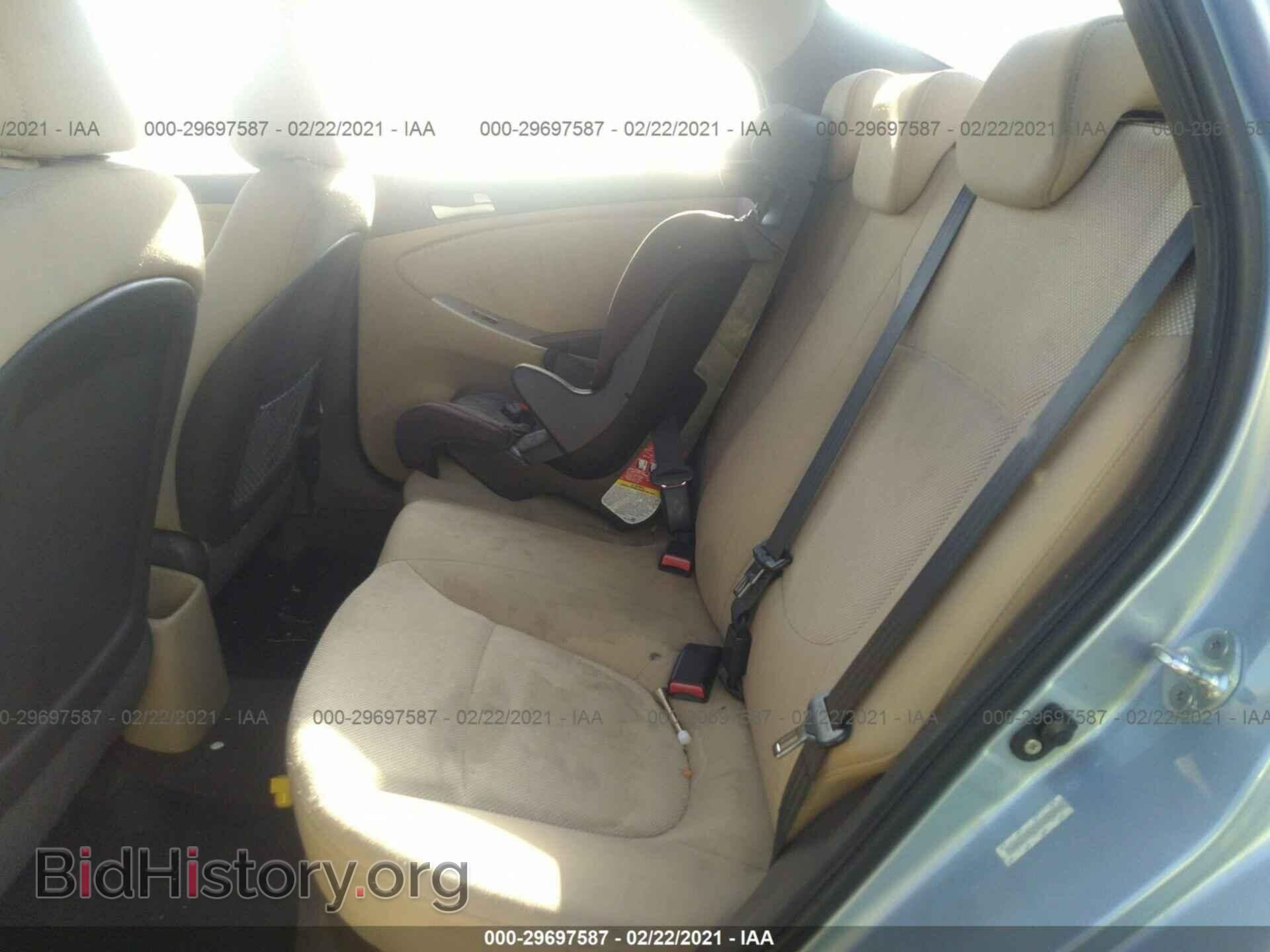 2012 HYUNDAI ACCENT - VIN: KMHCT4AE2CU189670 - Фото 8