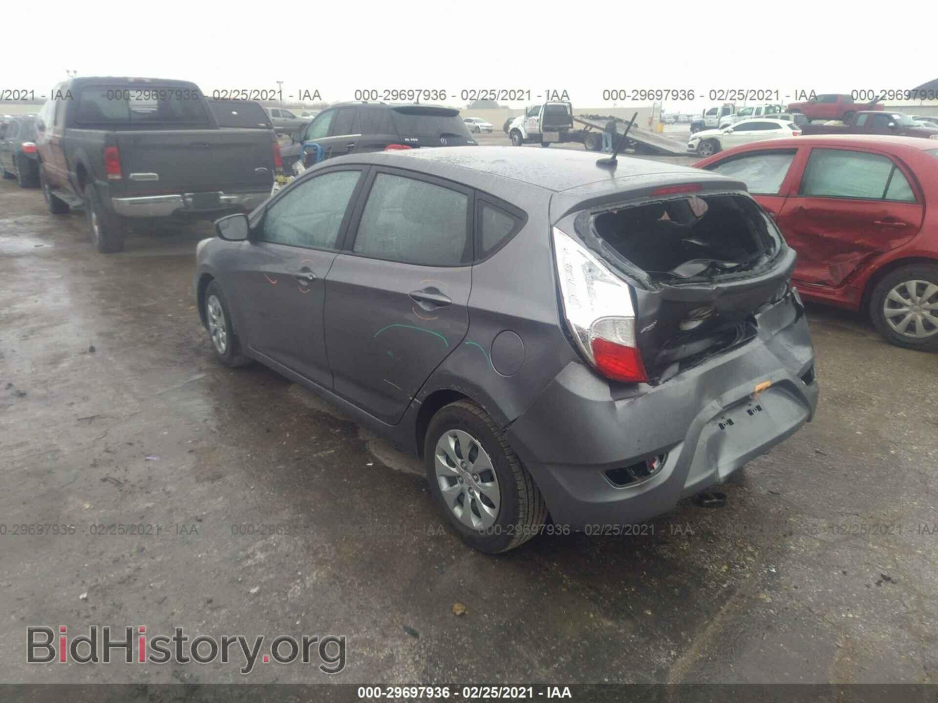 2016 HYUNDAI ACCENT - VIN: KMHCT5AE1GU283700 - Фото 3