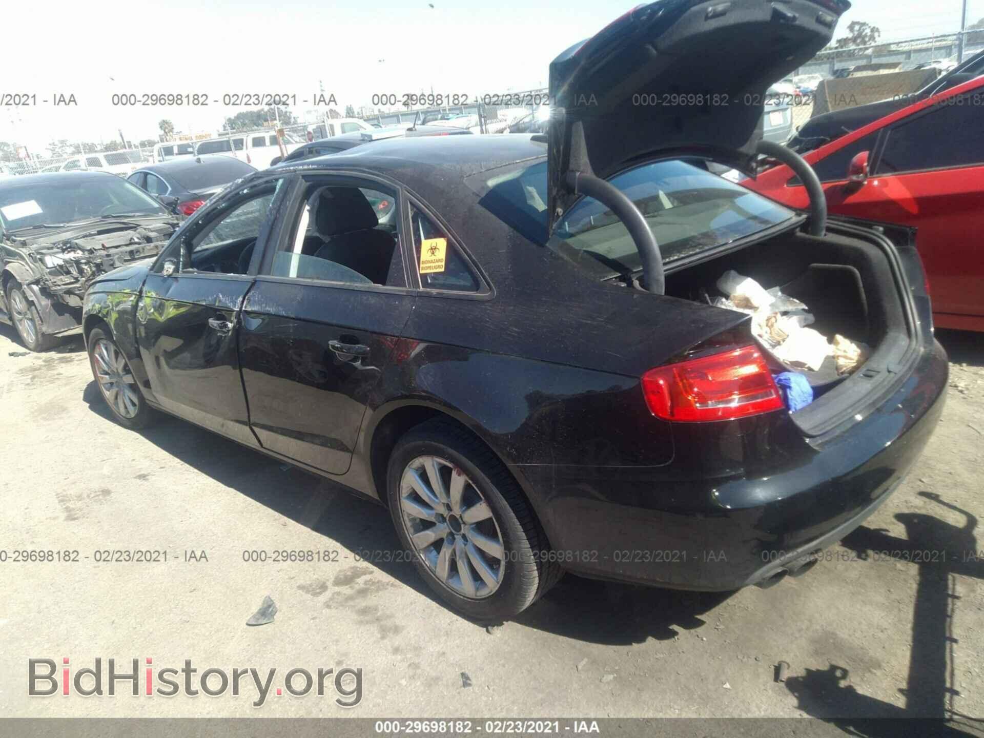 2012 AUDI A4 - VIN: WAUAFAFL8CA120179 - Photo 3