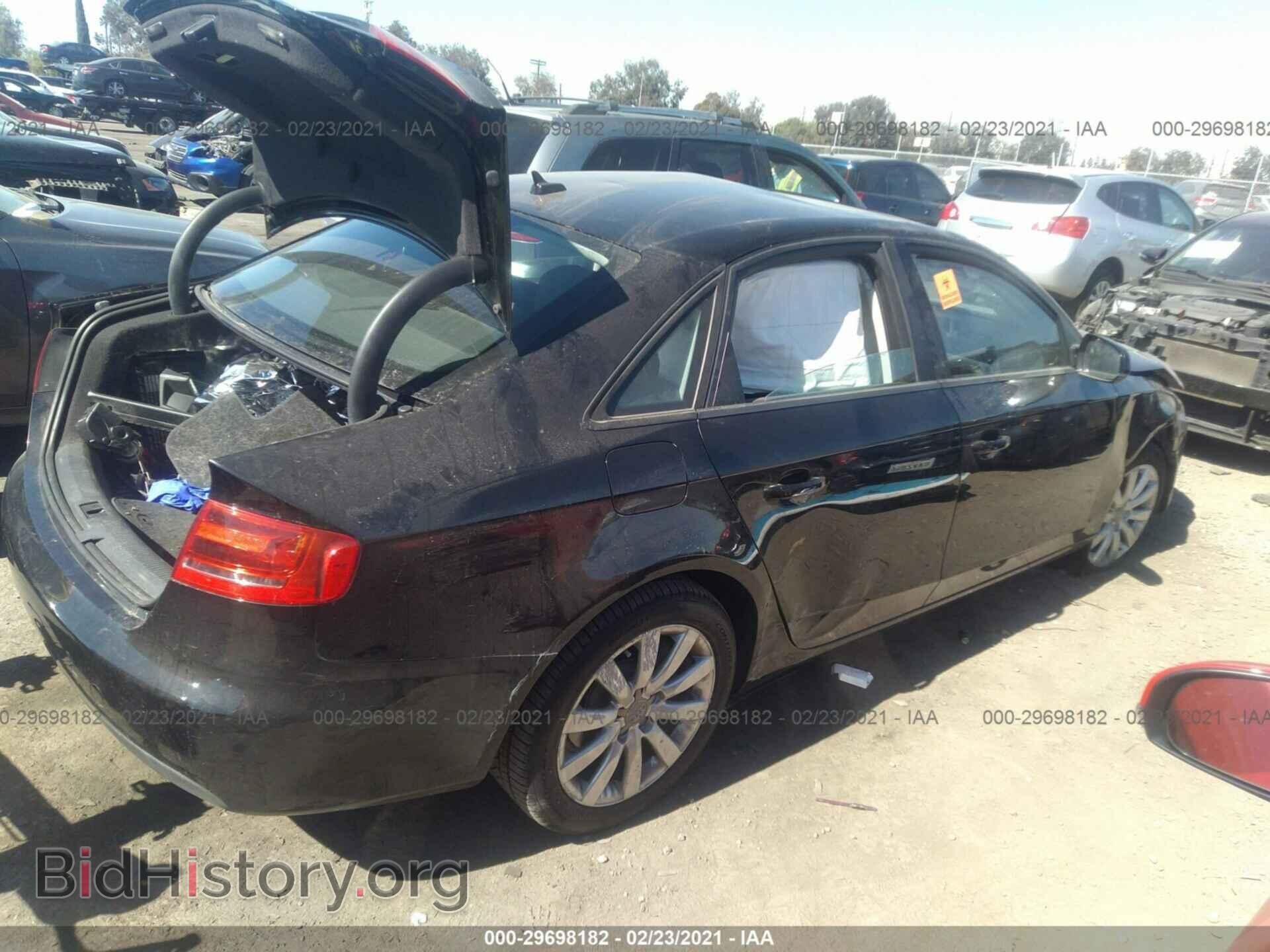 2012 AUDI A4 - VIN: WAUAFAFL8CA120179 - Photo 4