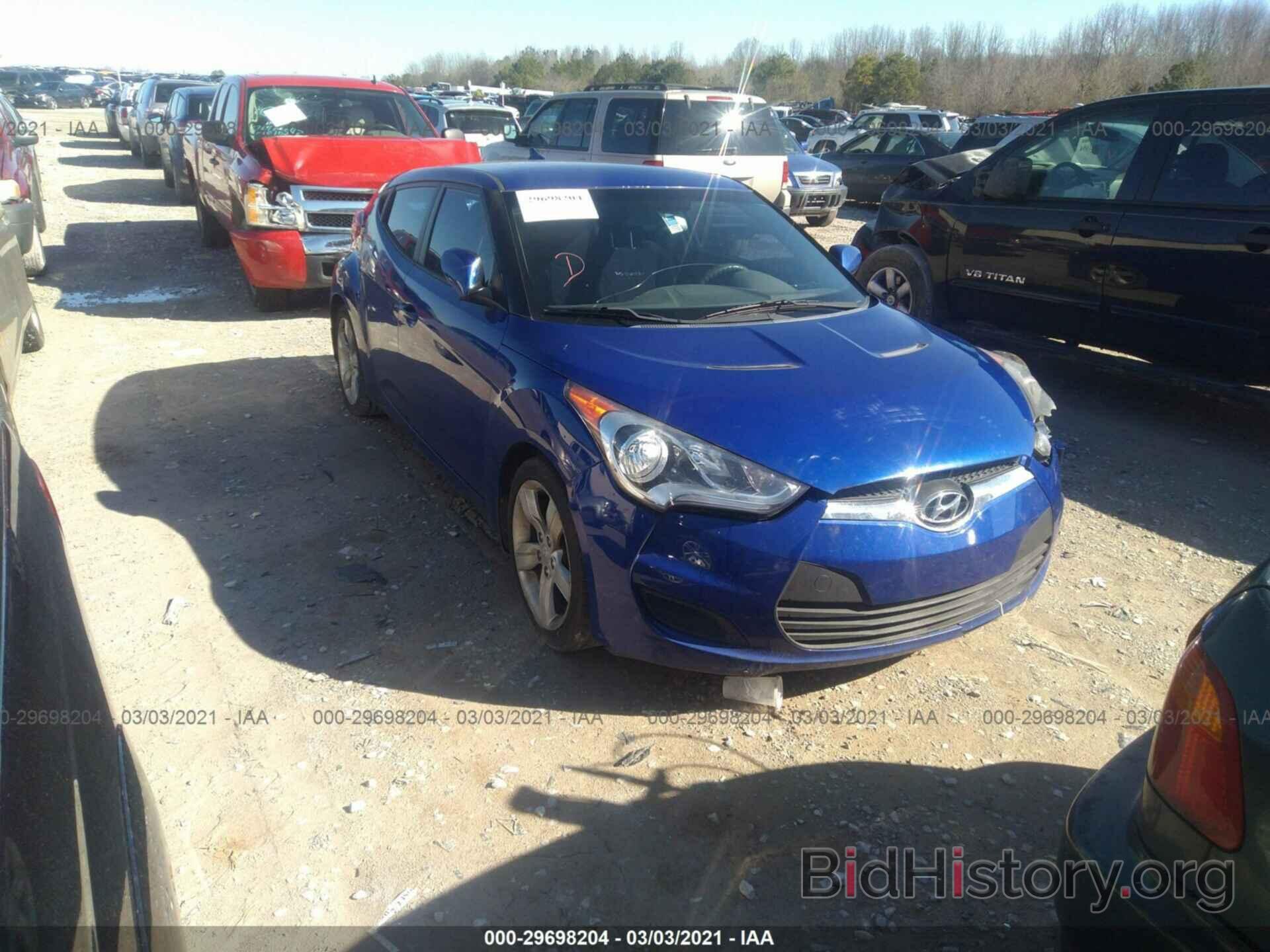 Photo KMHTC6AD4CU072000 - HYUNDAI VELOSTER 2012