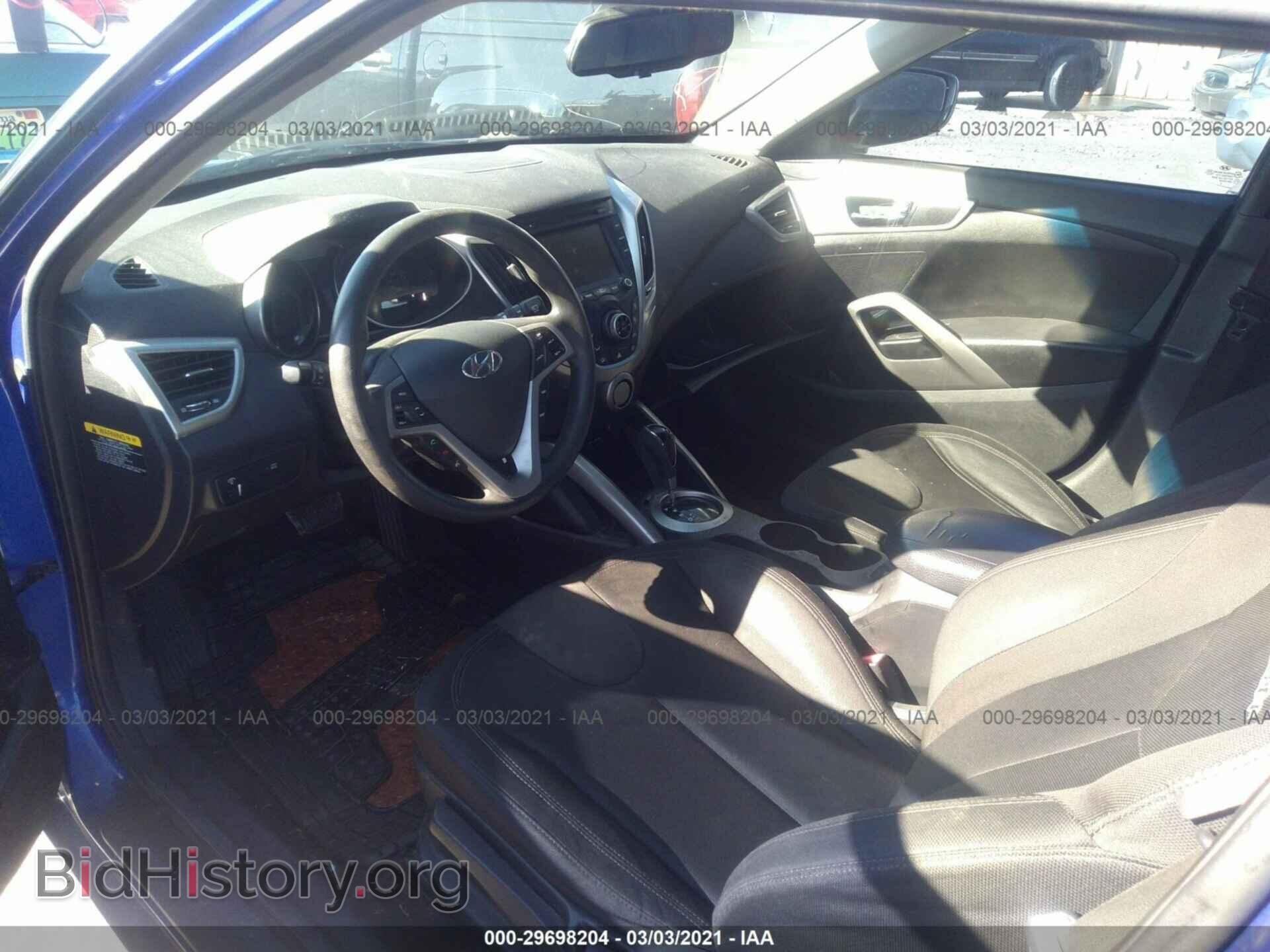 2012 HYUNDAI VELOSTER - VIN: KMHTC6AD4CU072000 - Фото 5