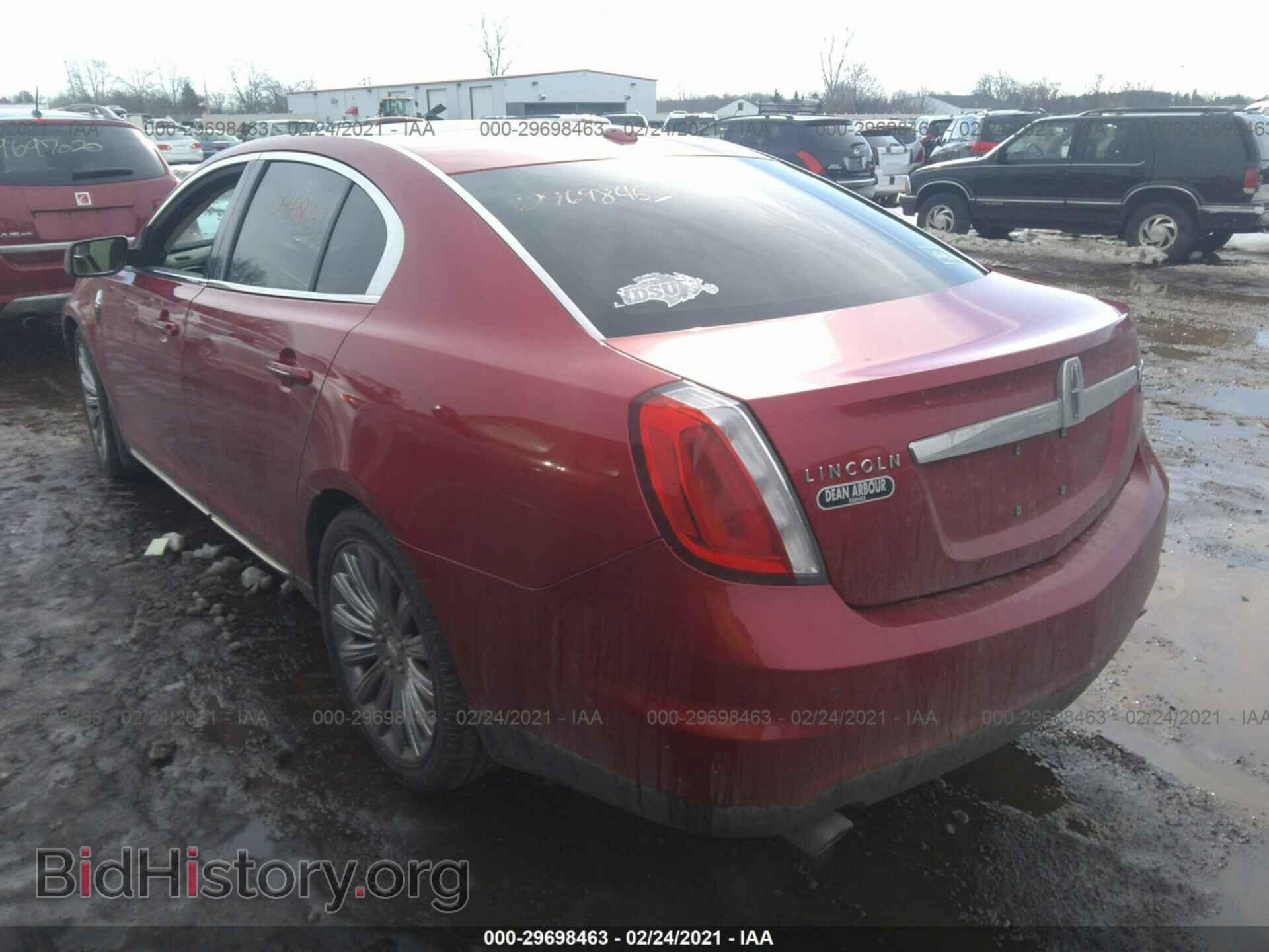 2012 LINCOLN MKS - VIN: 1LNHL9ER8CG807394 - Фото 3