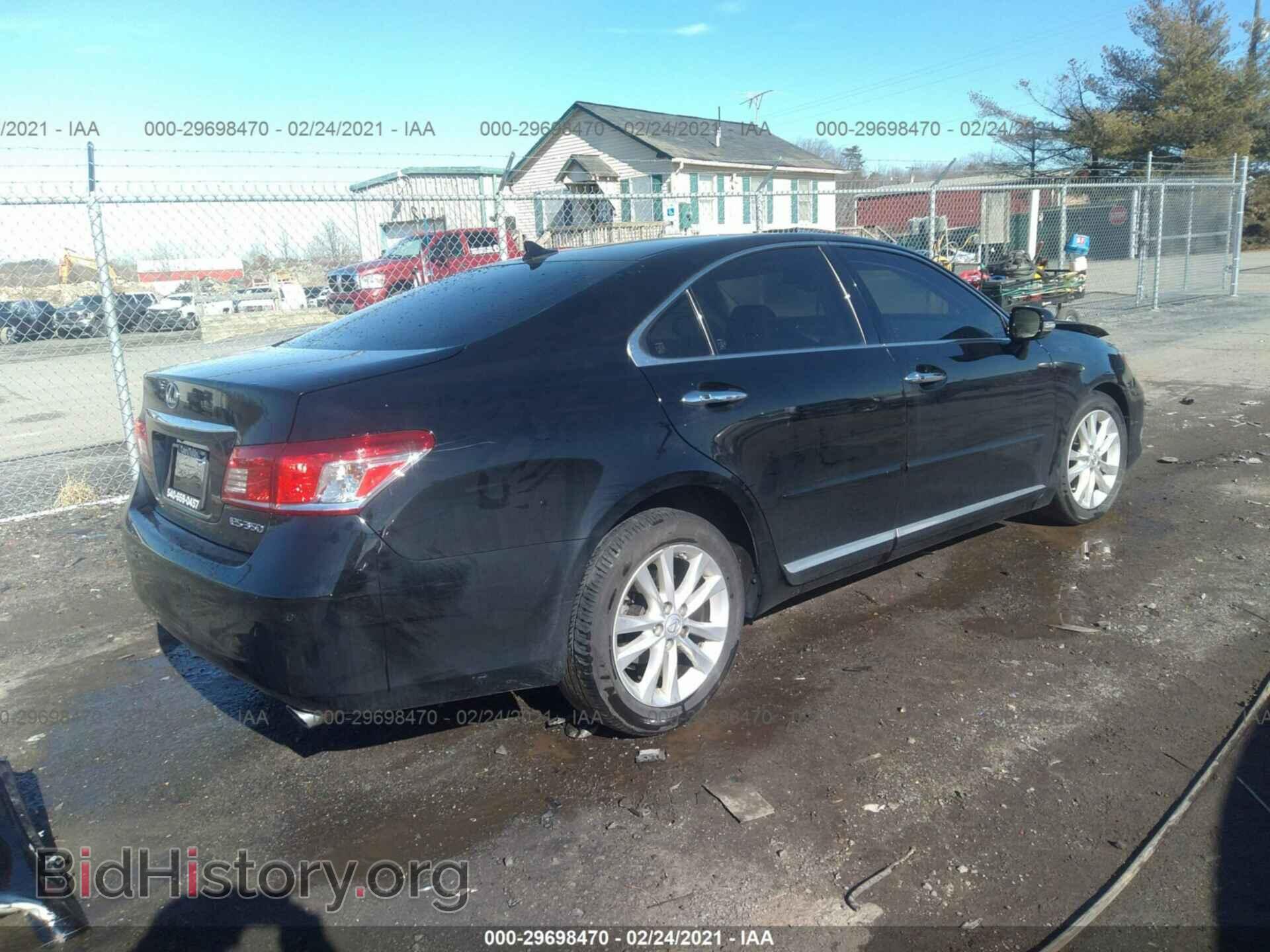 2011 LEXUS ES 350 - VIN: JTHBK1EG1B2433072 - Фото 4