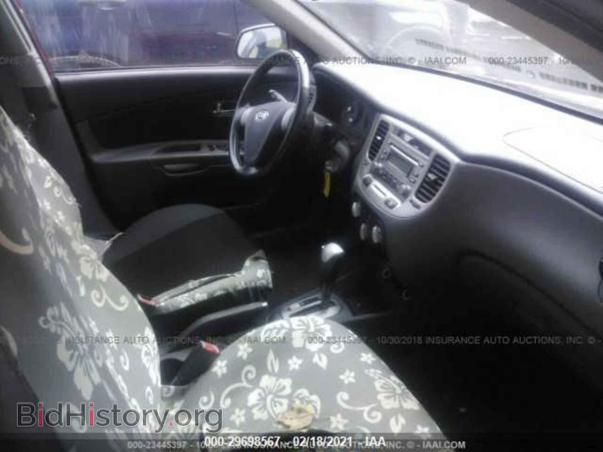 2007 KIA RIO5 - VIN: KNADE163776234862 - Фото 5