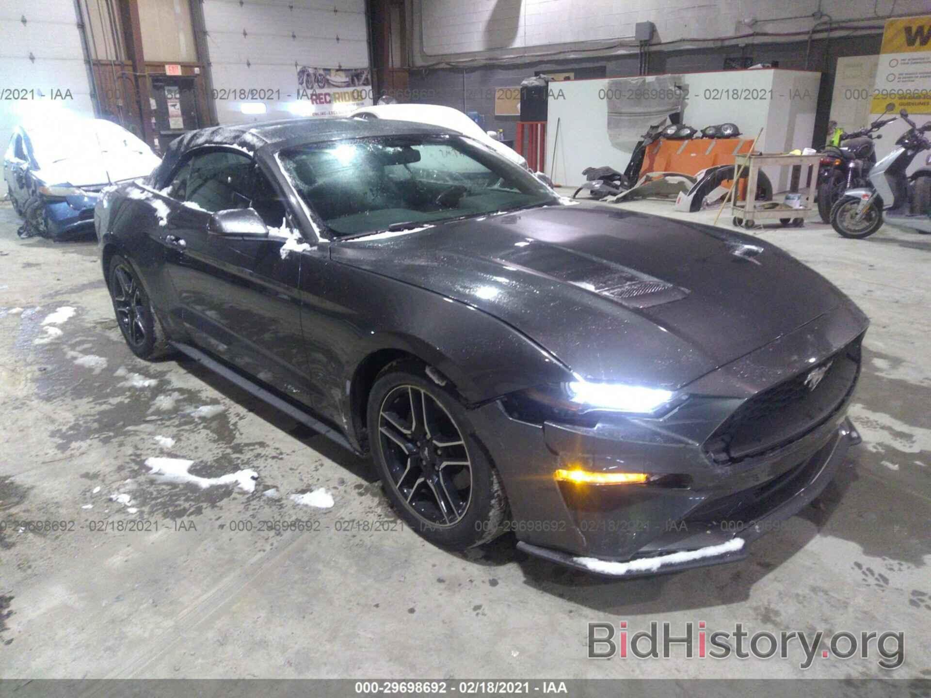 Photo 1FATP8UH1K5148936 - FORD MUSTANG 2019