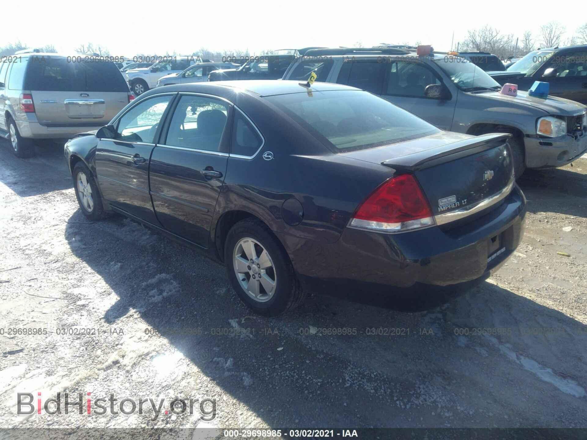 2008 CHEVROLET IMPALA - VIN: 2G1WT58K681297465 - Фото 3