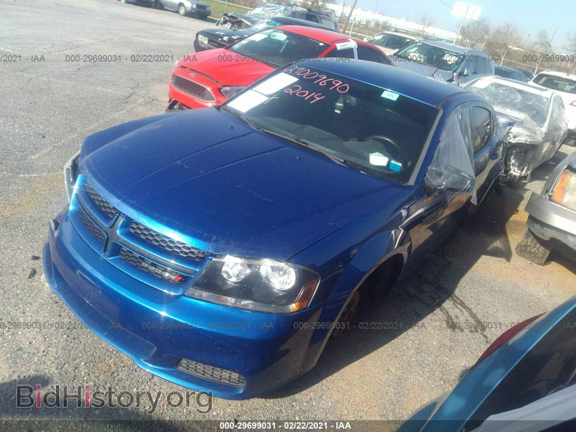 2014 DODGE AVENGER - VIN: 1C3CDZAB7EN116882 - Photo 2