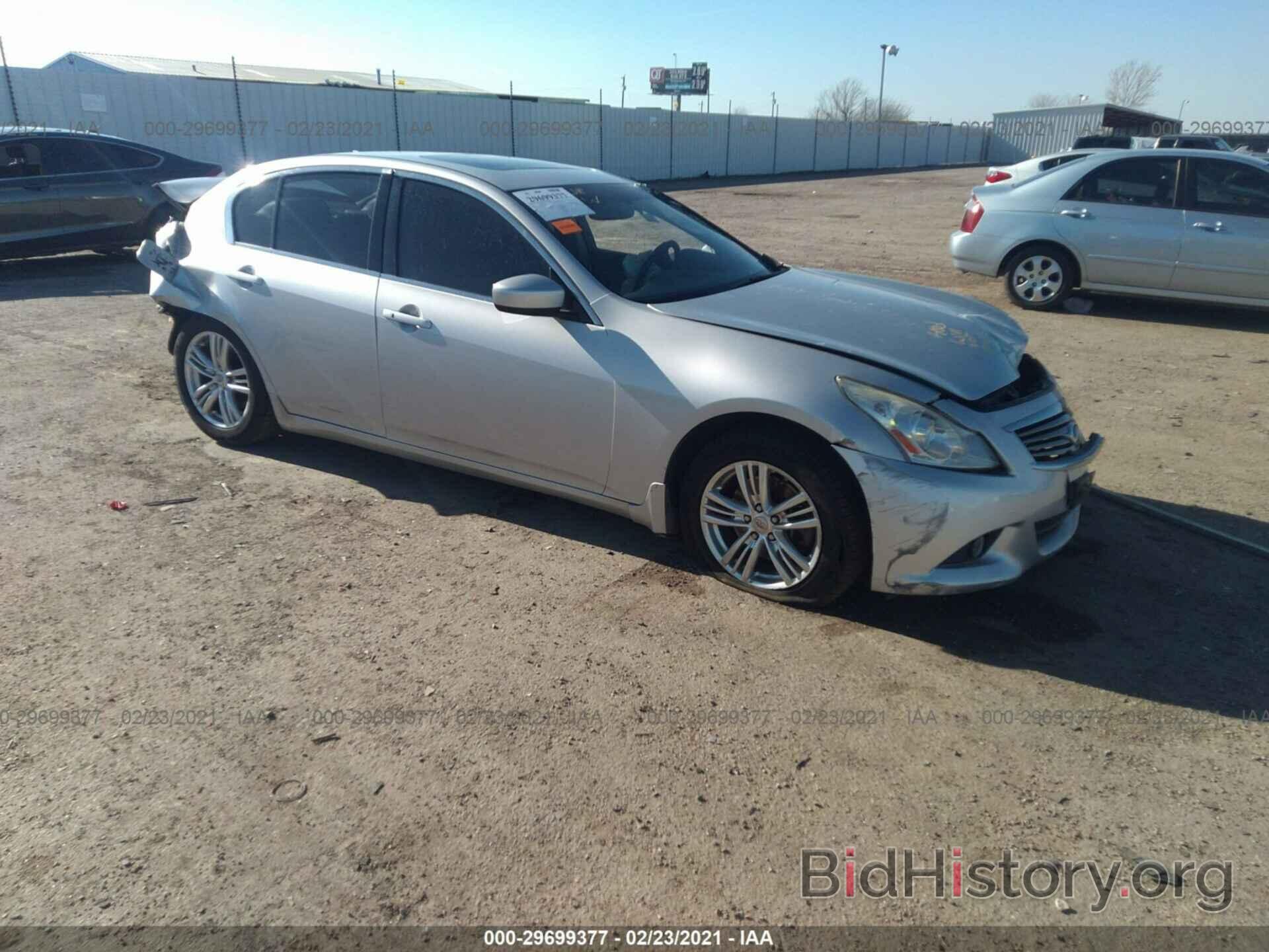 Photo JN1CV6AP2DM723637 - INFINITI G37 SEDAN 2013