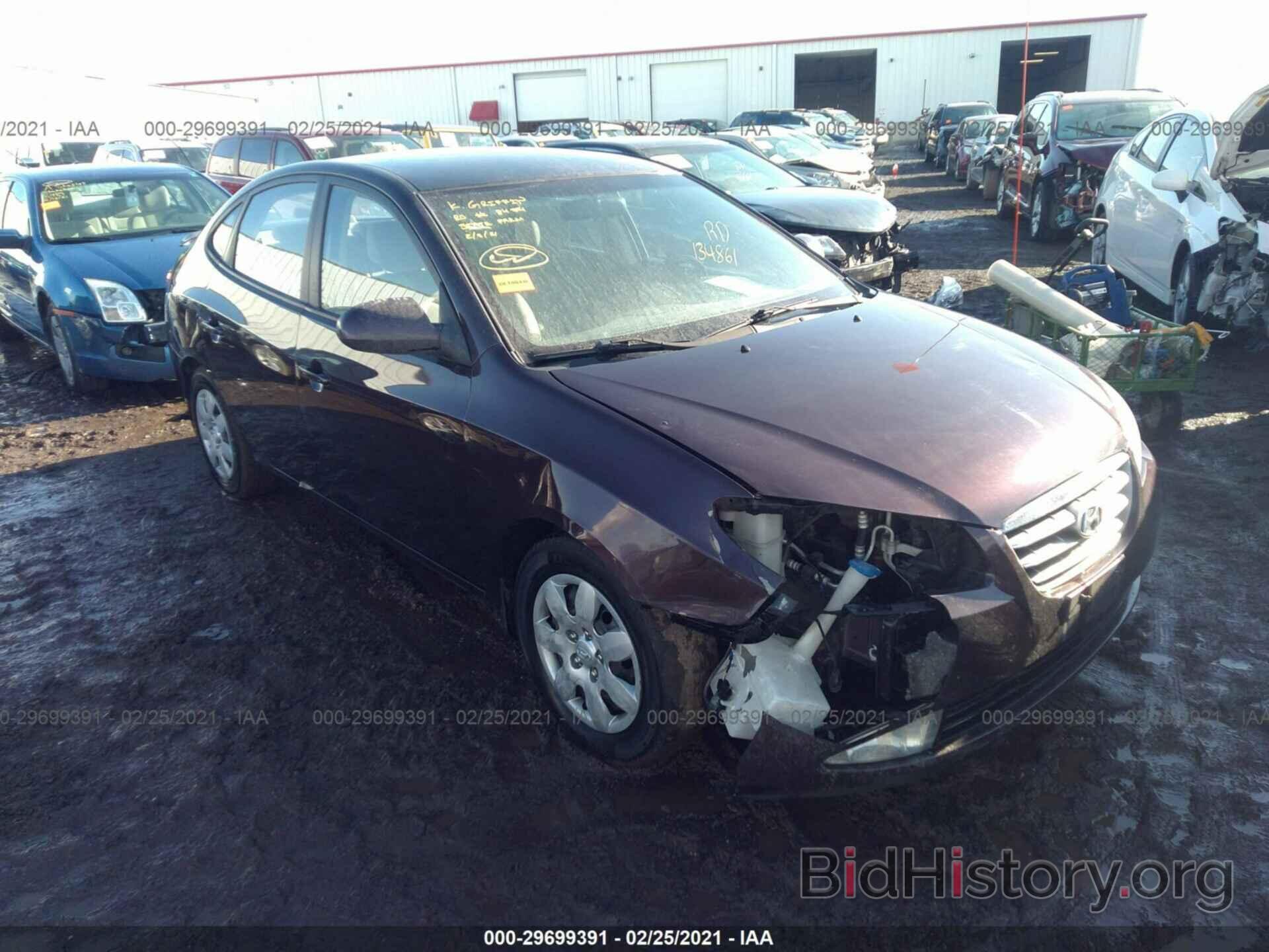 Photo KMHDU46D48U430959 - HYUNDAI ELANTRA 2008