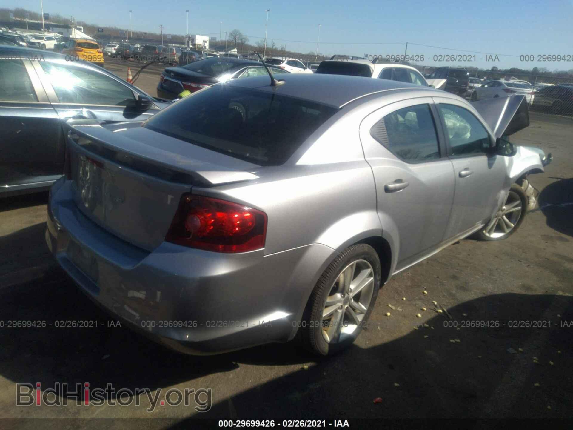 2014 DODGE AVENGER - VIN: 1C3CDZAB4EN223646 - Фото 4