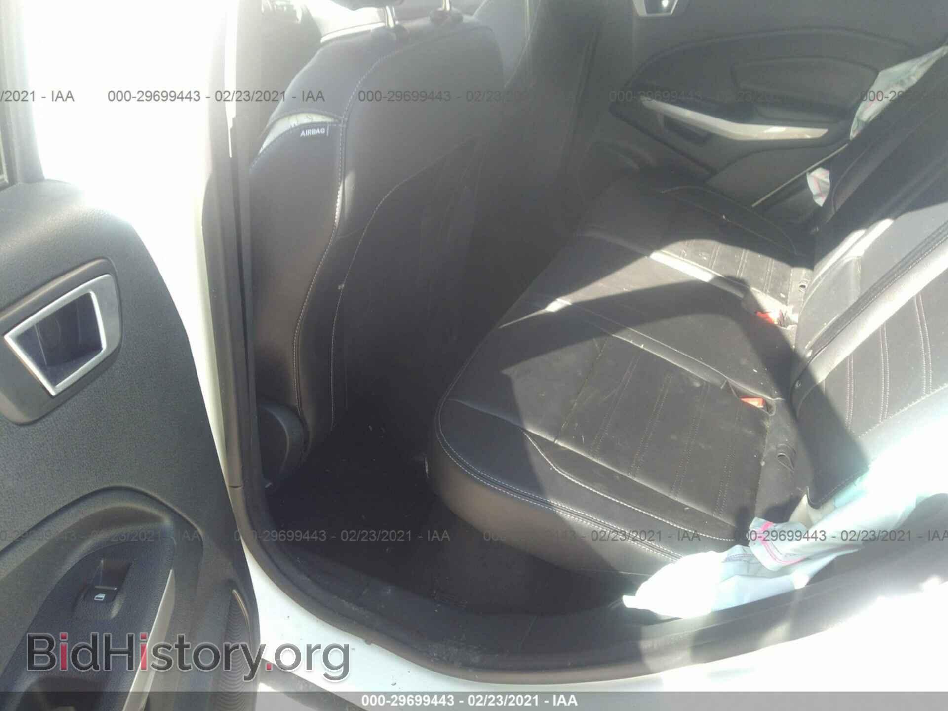 2020 FORD ECOSPORT - VIN: MAJ6S3KL8LC362177 - Фото 8