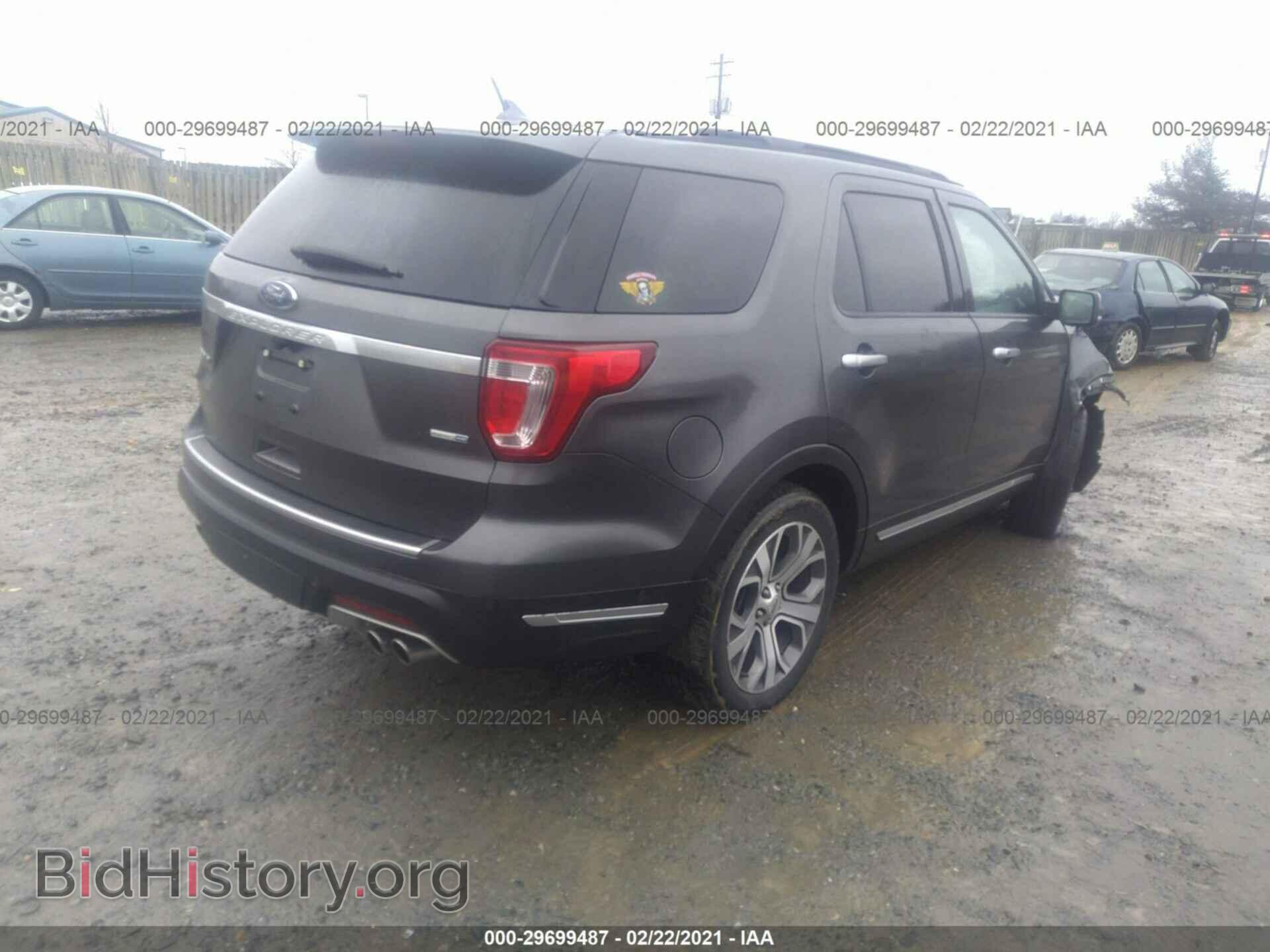2018 FORD EXPLORER - VIN: 1FM5K8HTXJGC03527 - Фото 4