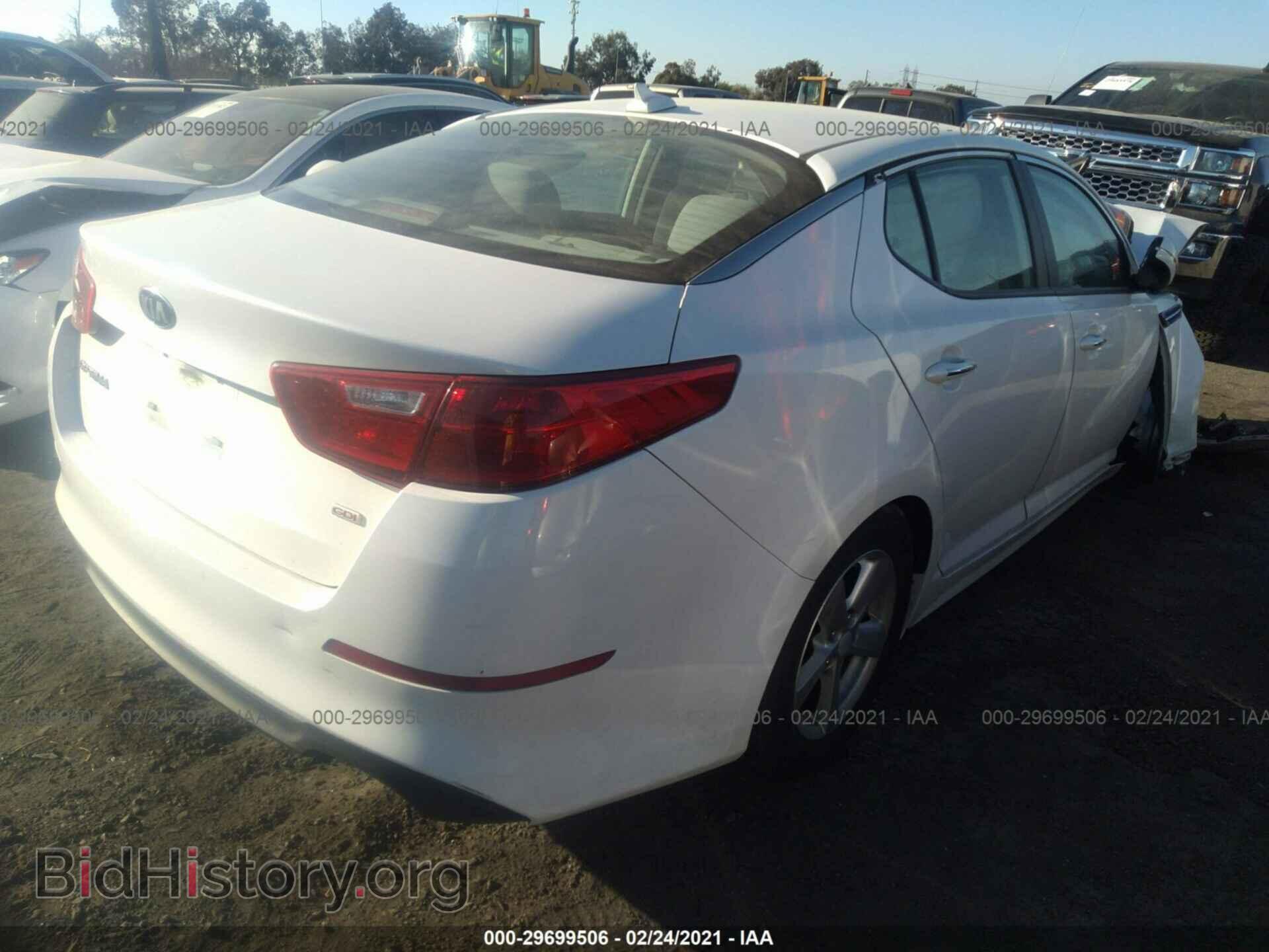2015 KIA OPTIMA - VIN: KNAGM4A76F5644746 - Photo 4