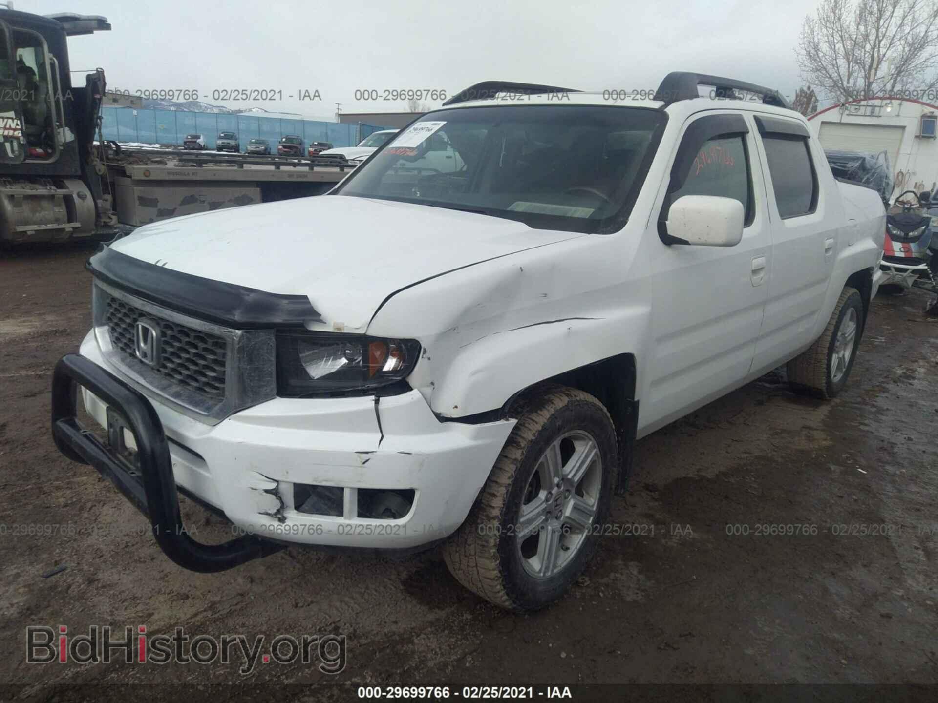 2010 HONDA RIDGELINE - VIN: 5FPYK1F5XAB009756 - Фото 2