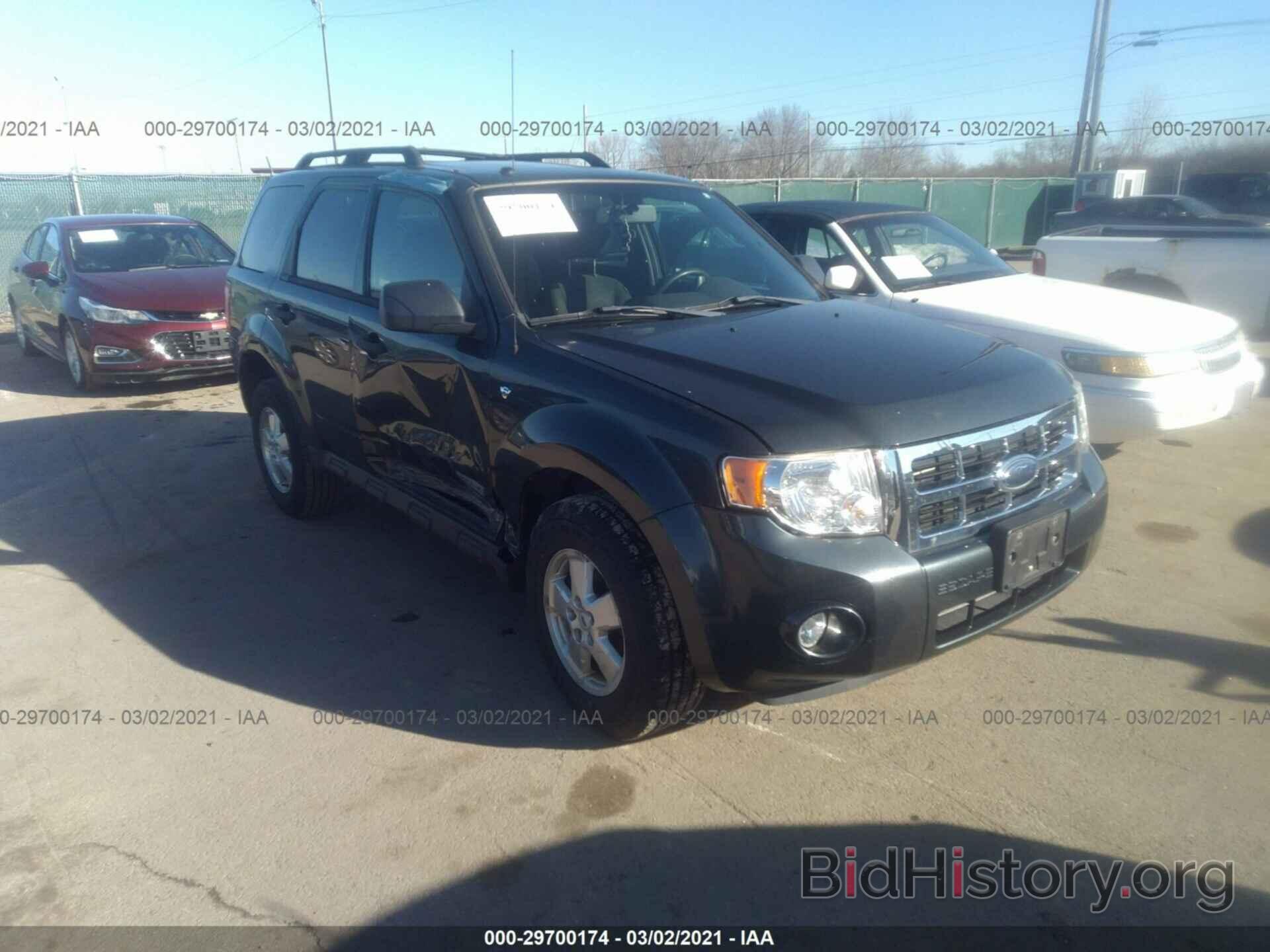 Photo 1FMCU03108KE50197 - FORD ESCAPE 2008