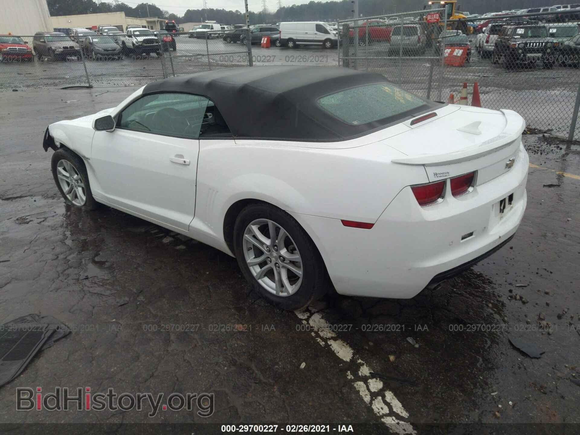 2013 CHEVROLET CAMARO - VIN: 2G1FB3D33D9219629 - Фото 3