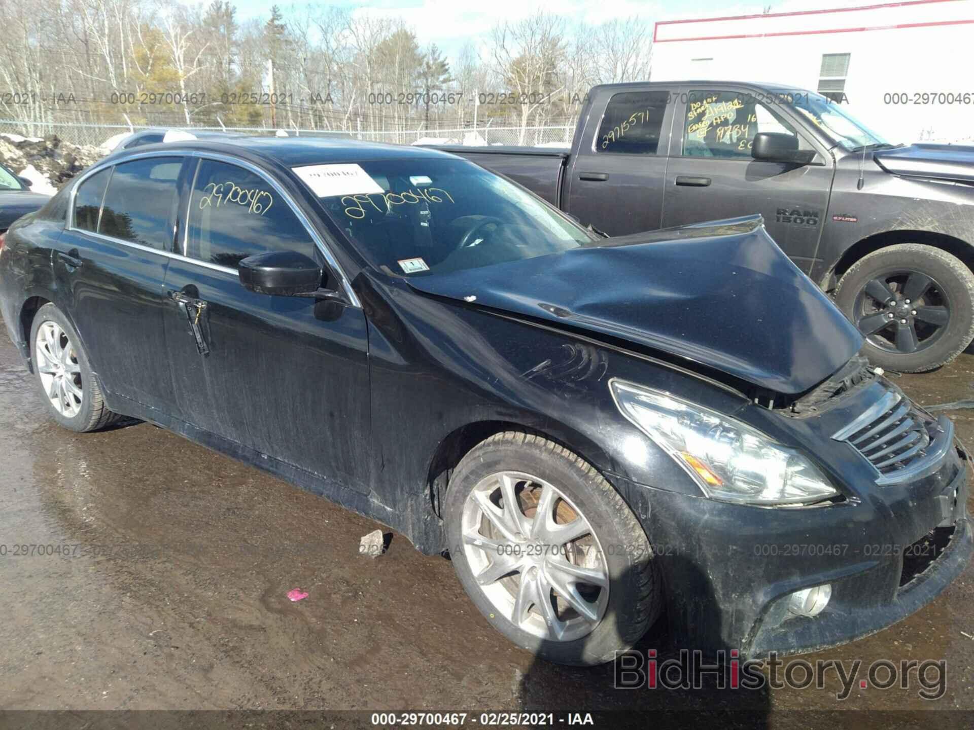 Photo JN1CV6ARXCM673716 - INFINITI G37 SEDAN 2012