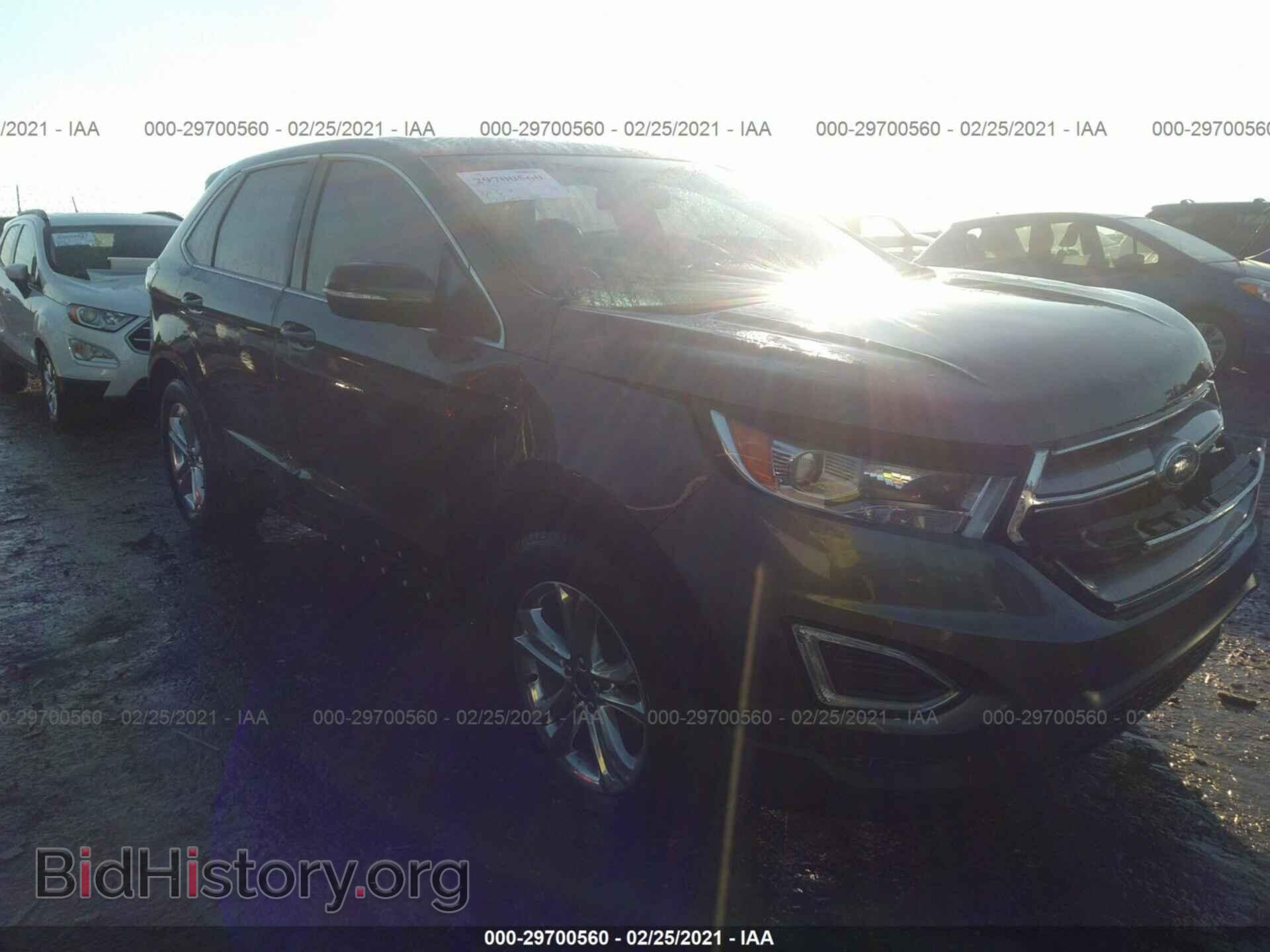 Фотография 2FMTK4J94FBB75947 - FORD EDGE 2015