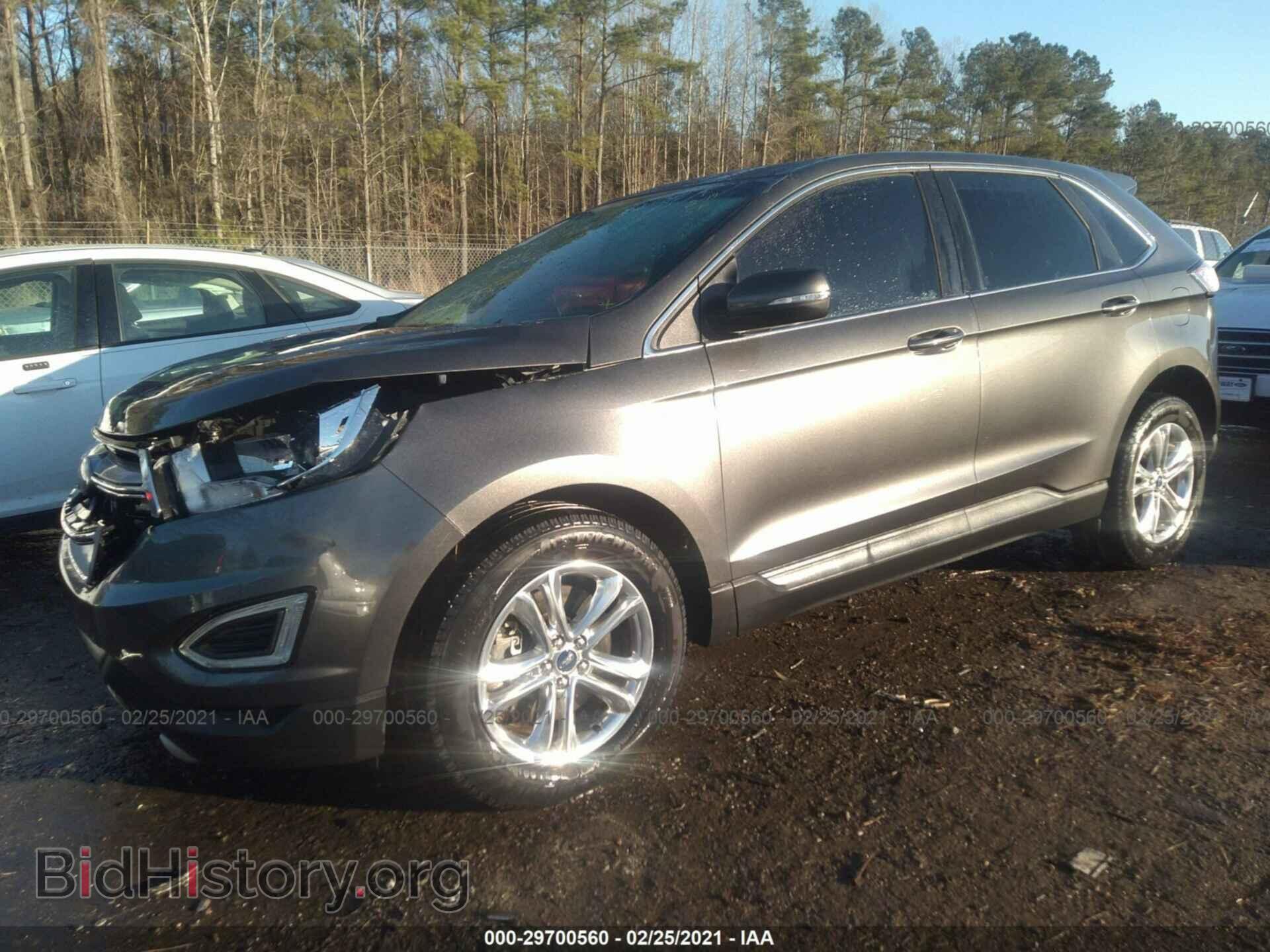2015 FORD EDGE - VIN: 2FMTK4J94FBB75947 - Фото 2