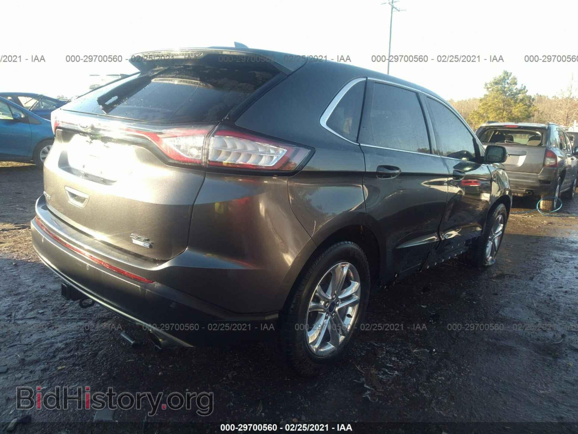 2015 FORD EDGE - VIN: 2FMTK4J94FBB75947 - Фото 4