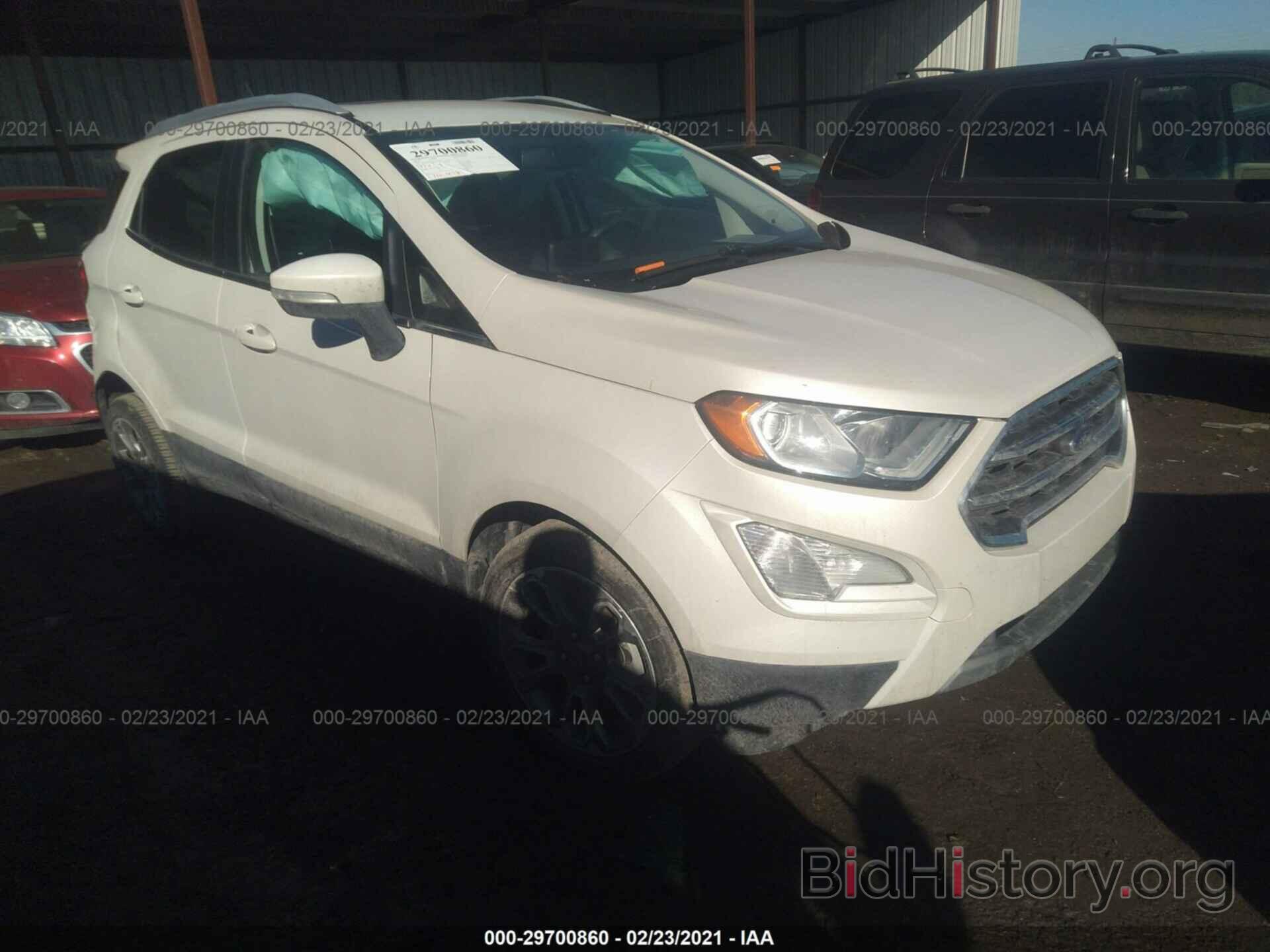 Photo MAJ3S2KE2KC277963 - FORD ECOSPORT 2019