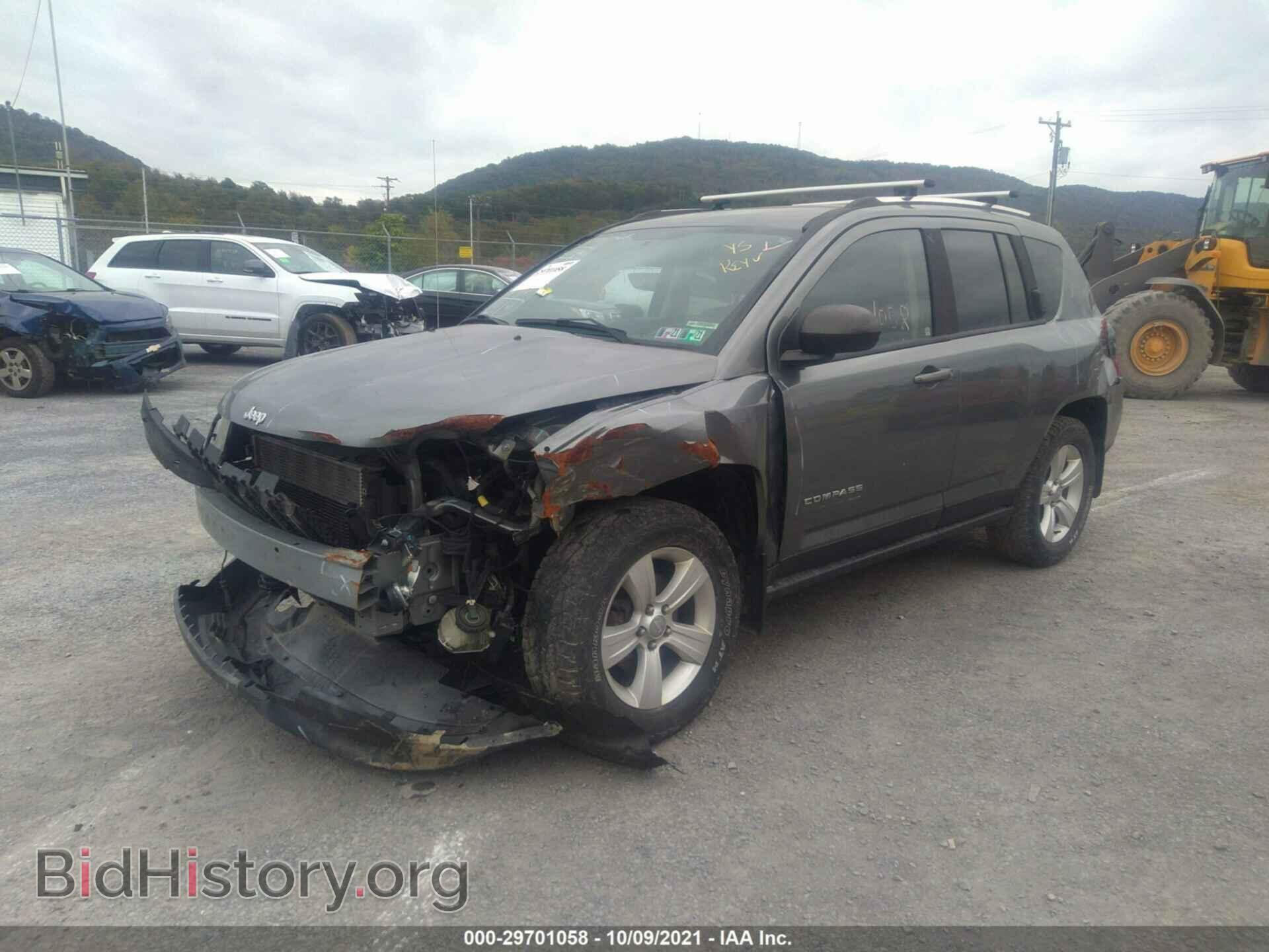 2014 JEEP COMPASS - VIN: 1C4NJDBB5ED622778 - Фото 2