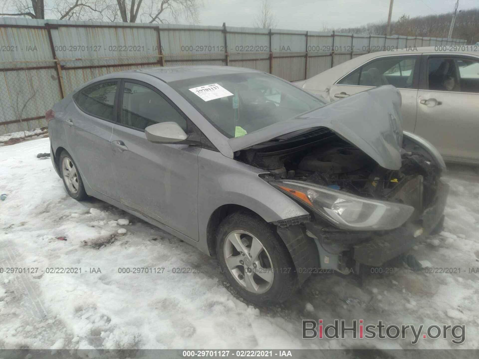 Photo 5NPDH4AE0FH640734 - HYUNDAI ELANTRA 2015