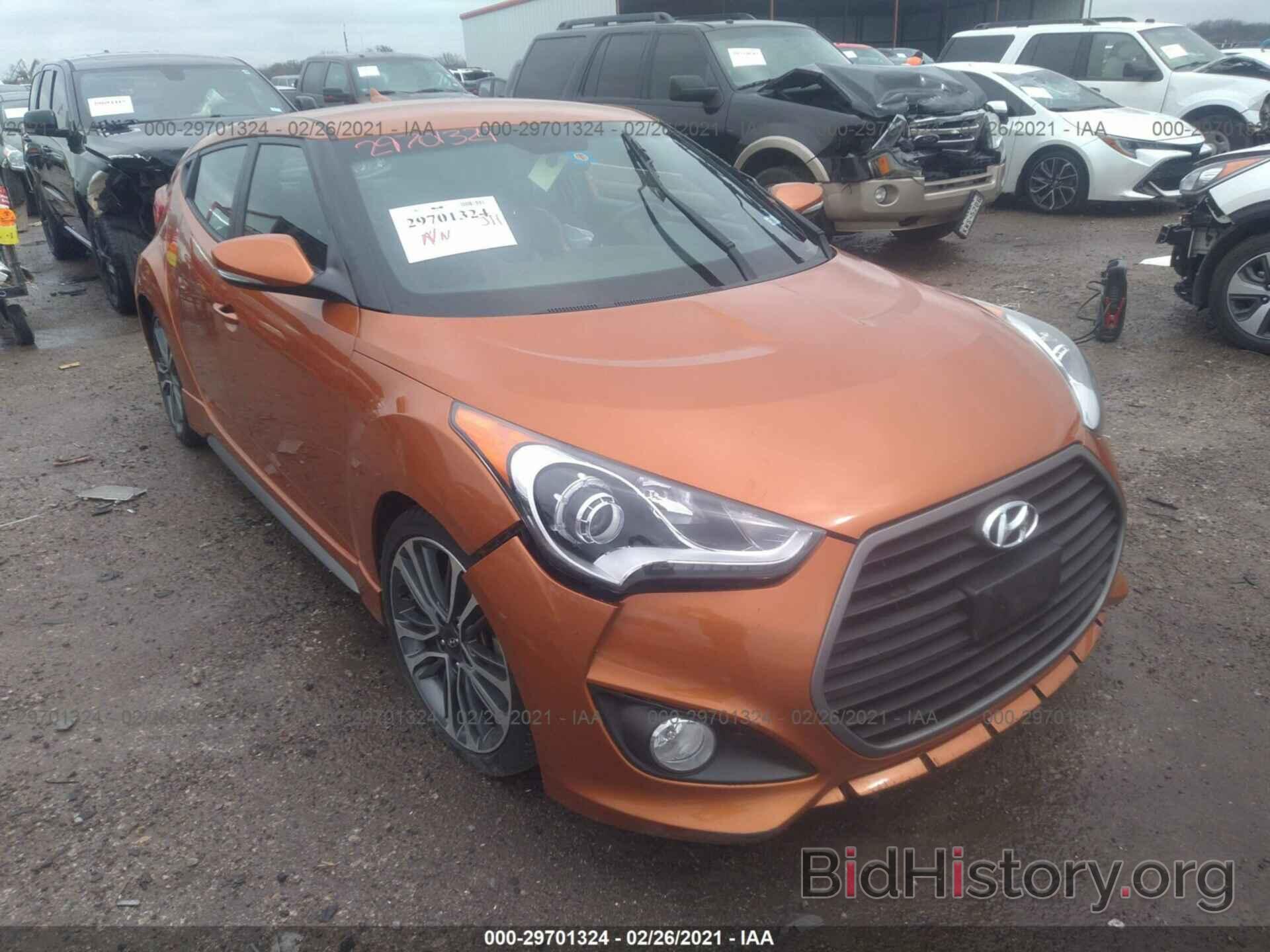 Фотография KMHTC6AE9GU291792 - HYUNDAI VELOSTER 2016