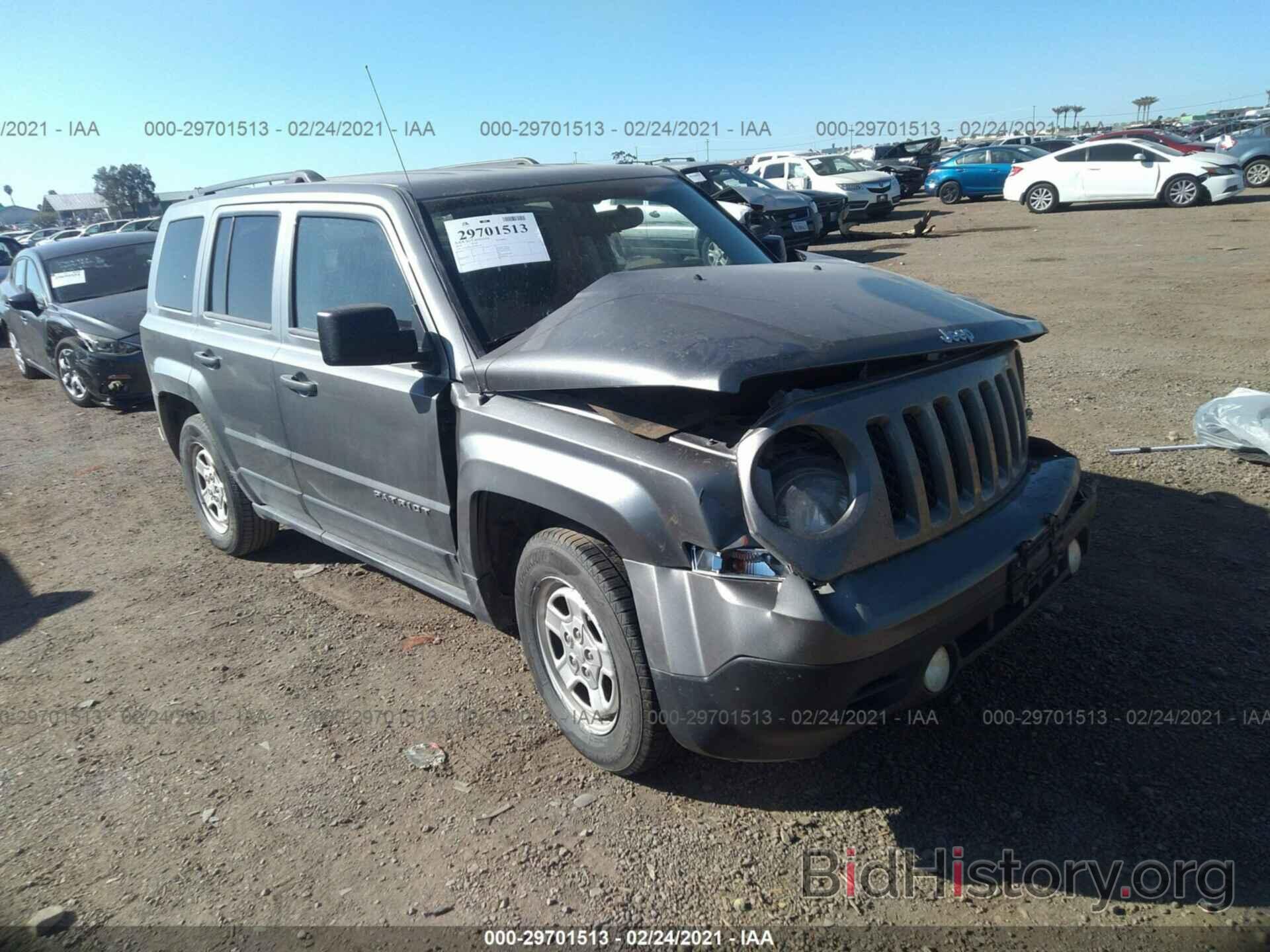 Фотография 1C4NJPBAXED601546 - JEEP PATRIOT 2014