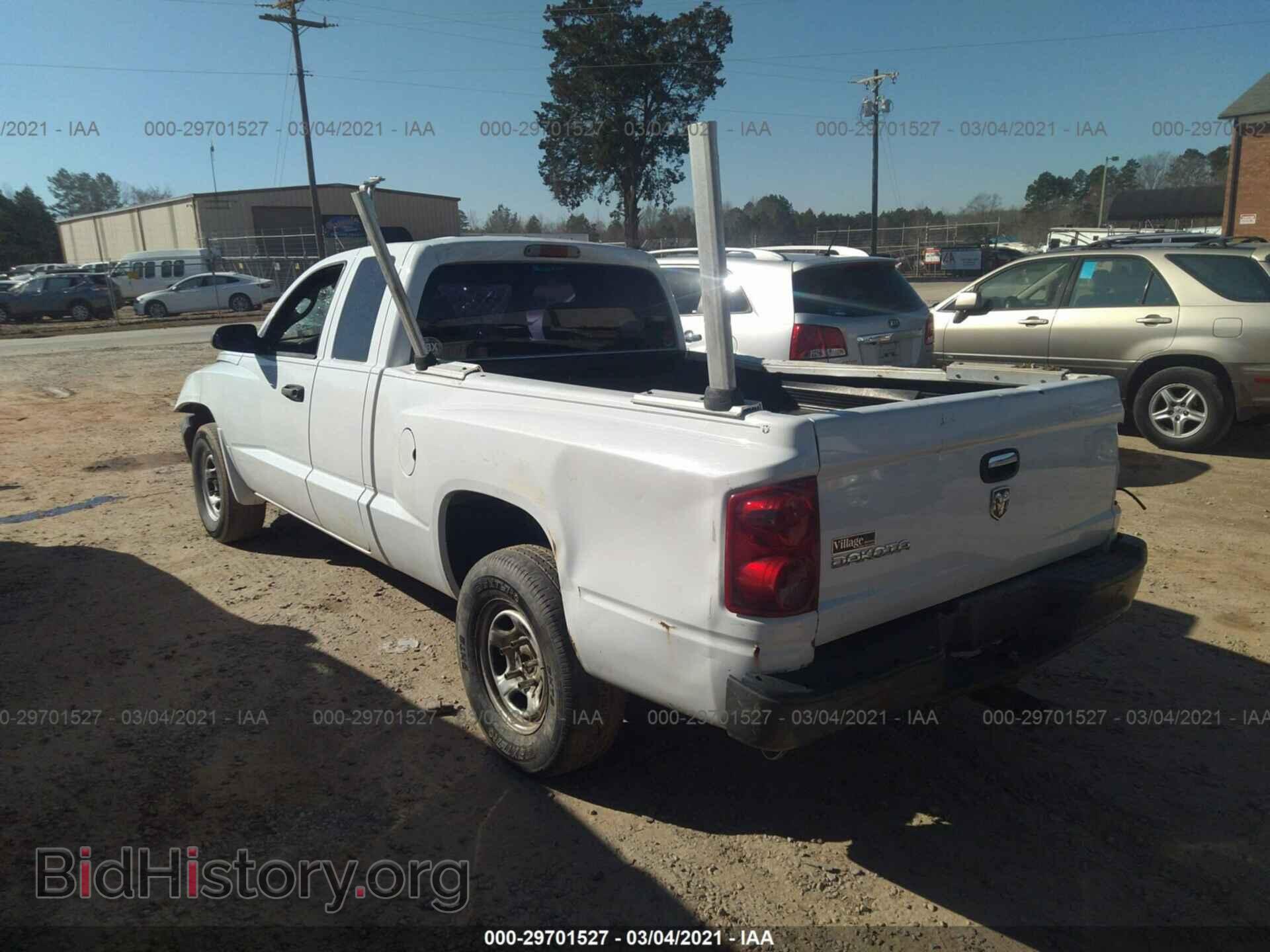 2007 DODGE DAKOTA - VIN: 1D7HE22K97S177956 - Фото 3