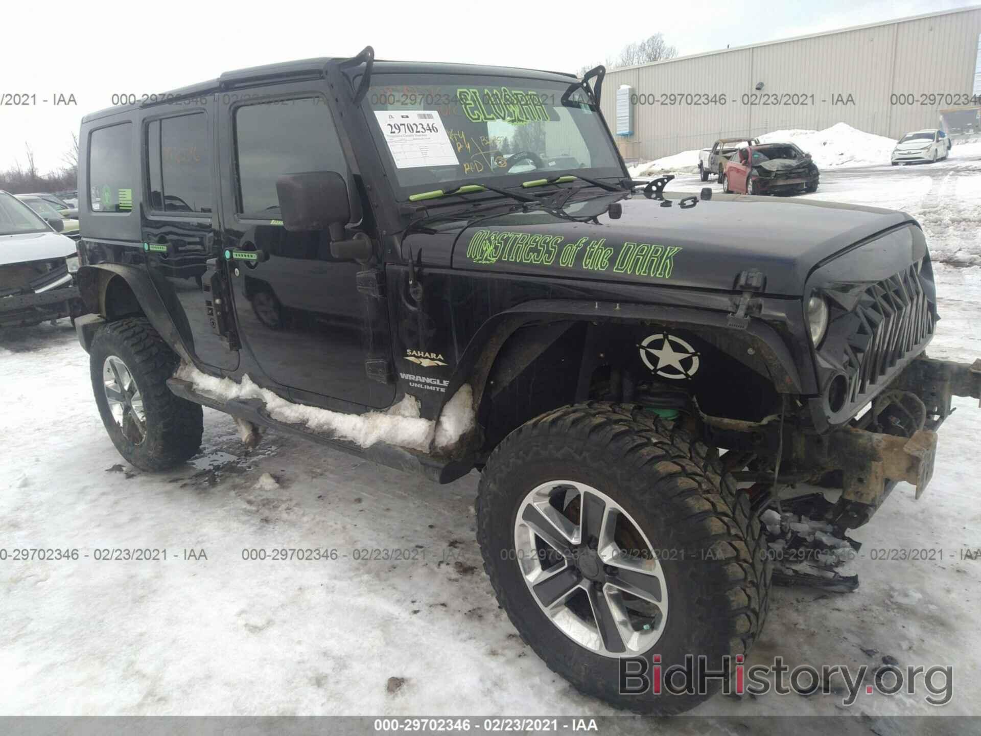 Photo 1J4GA59169L701247 - JEEP WRANGLER UNLIMITED 2009