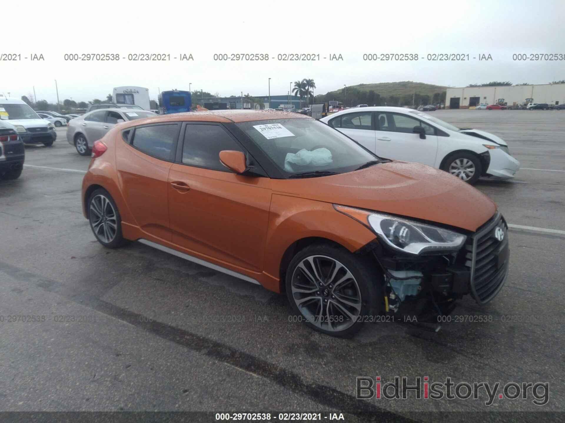 Фотография KMHTC6AE3GU283994 - HYUNDAI VELOSTER 2016