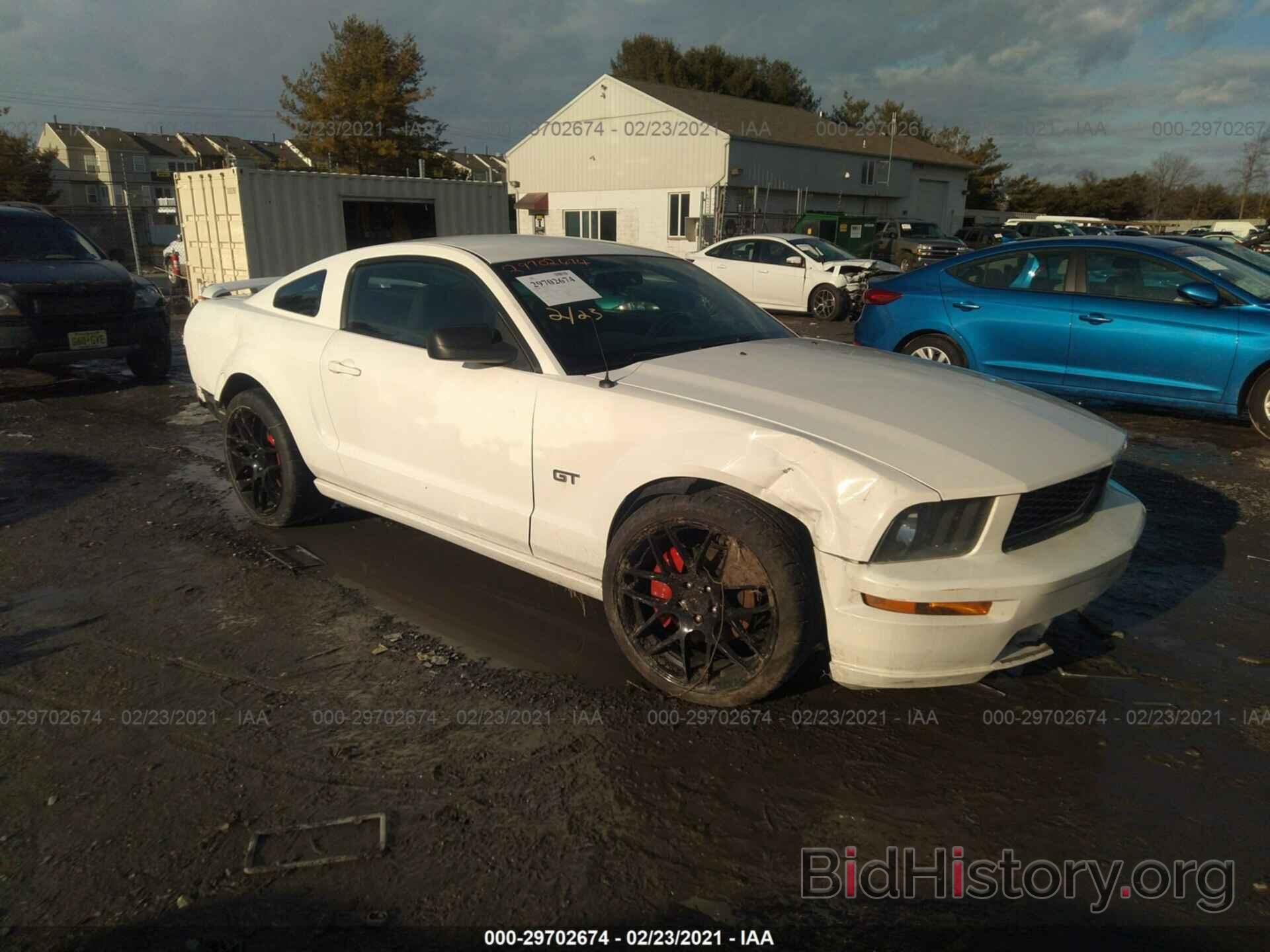 Photo 1ZVHT82H085182466 - FORD MUSTANG 2008