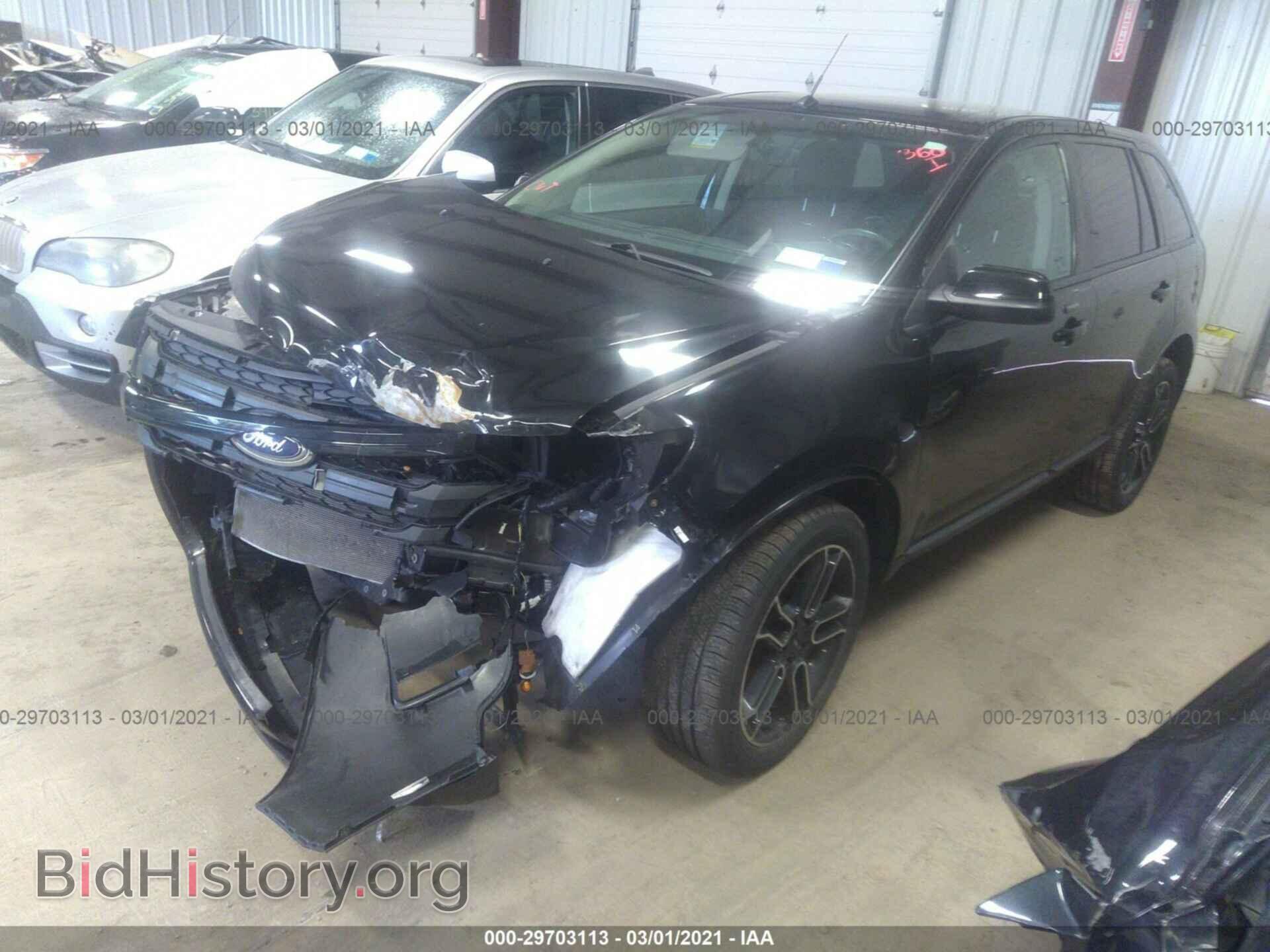 2014 FORD EDGE - VIN: 2FMDK4JC2EBA82116 - Фото 2