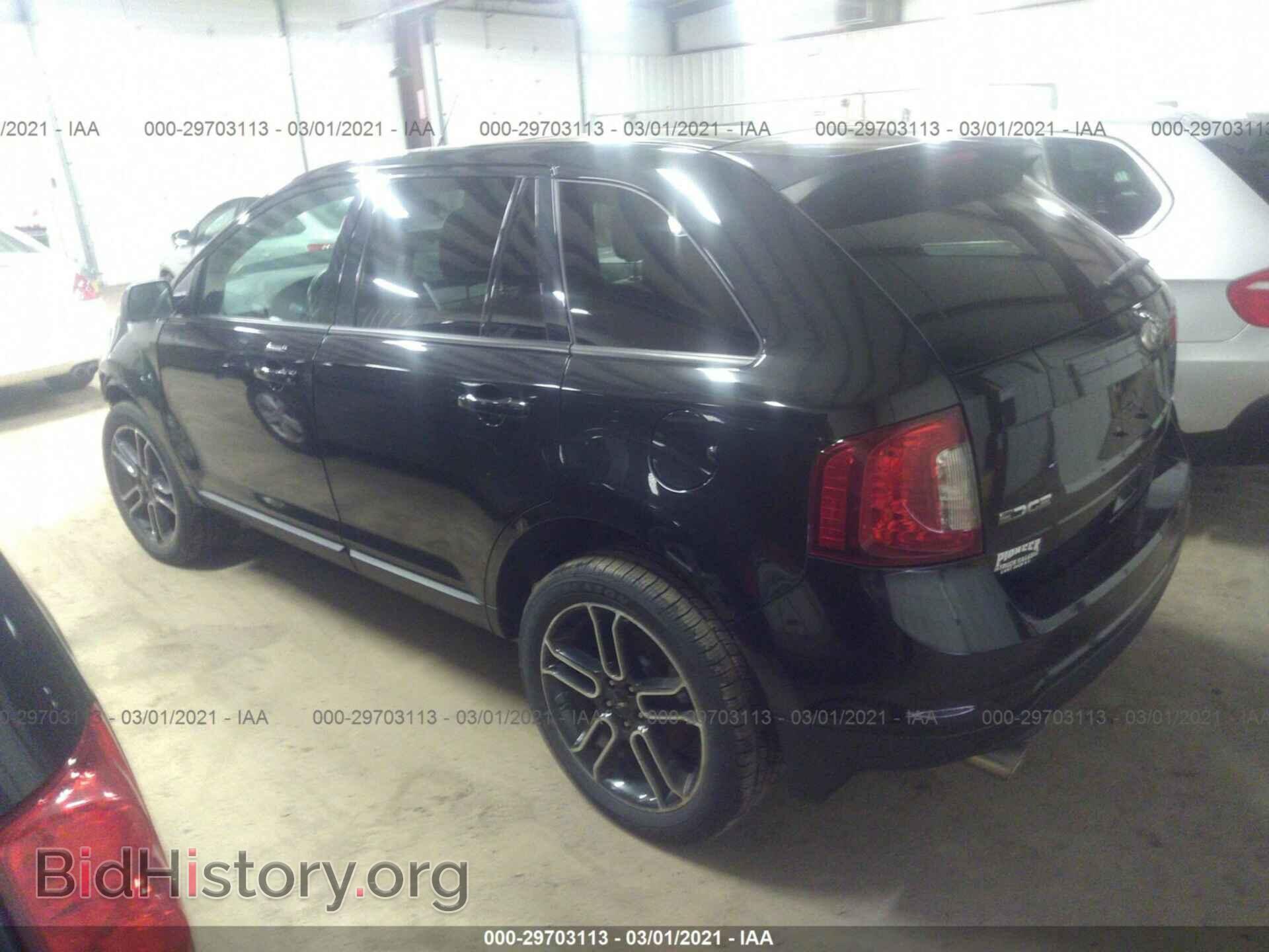 2014 FORD EDGE - VIN: 2FMDK4JC2EBA82116 - Фото 3