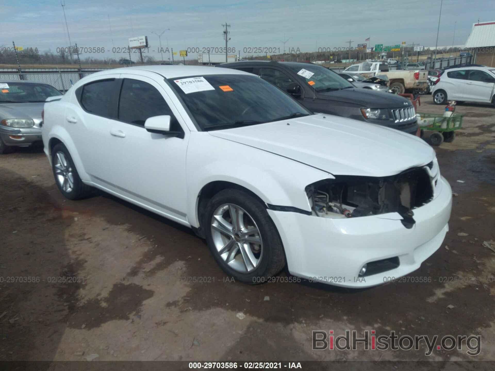 Фотография 1C3CDZCB1DN581671 - DODGE AVENGER 2013